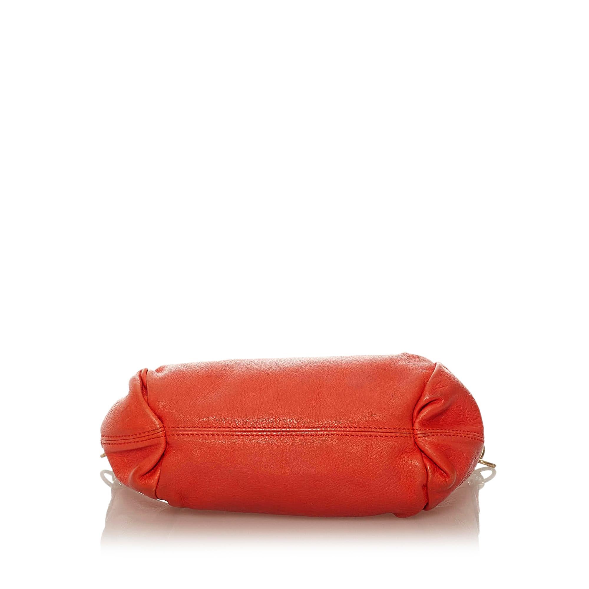 MCM Leather Baguette (SHG-37480)