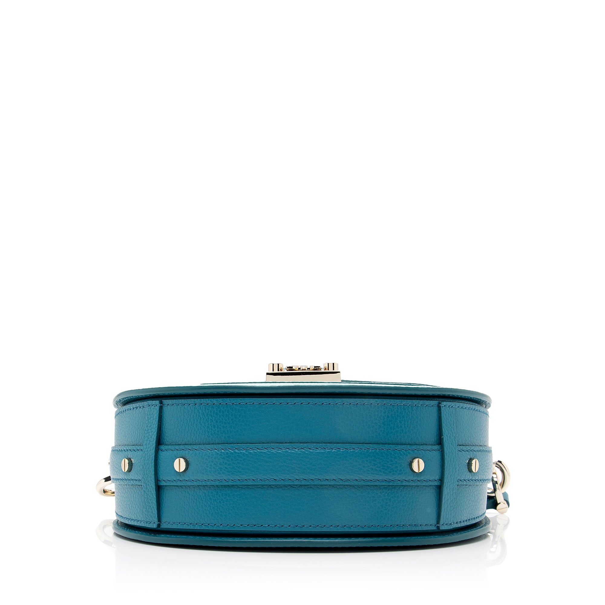 MCM Leather Colorblock Patricia Small Shoulder Bag (SHF-23483)