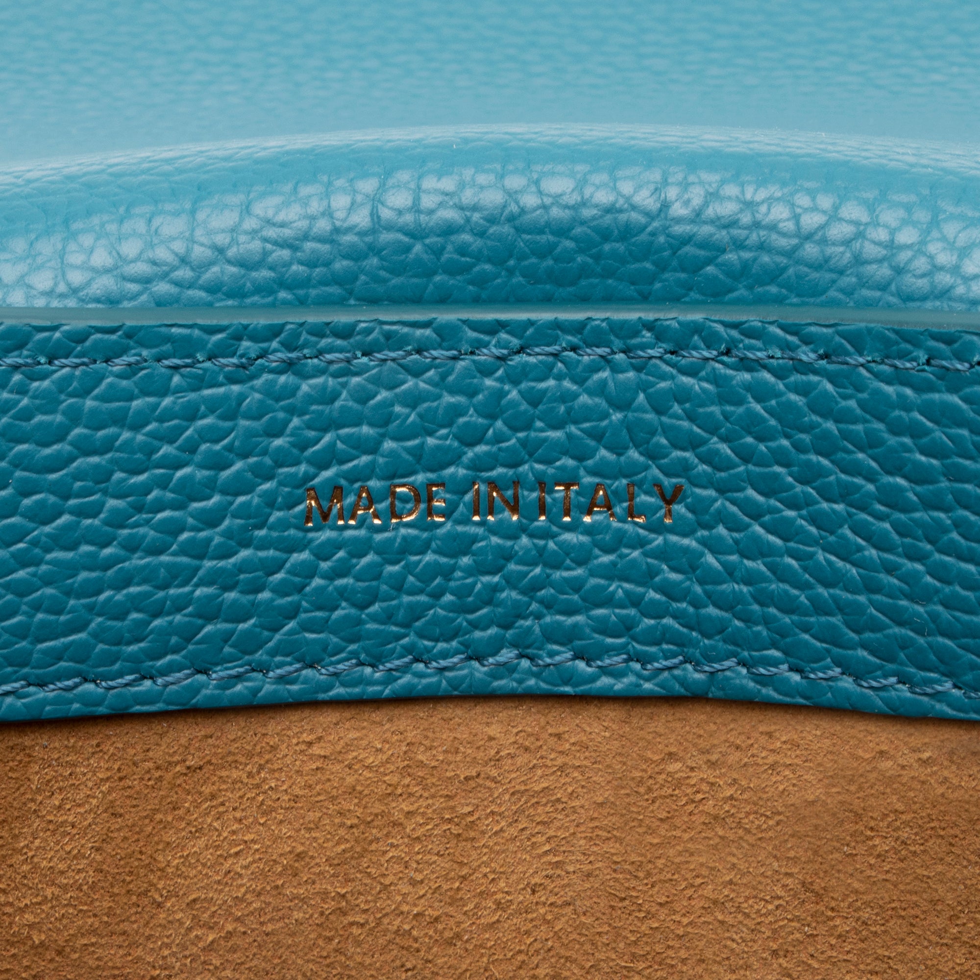 MCM Leather Colorblock Patricia Small Shoulder Bag (SHF-23483)