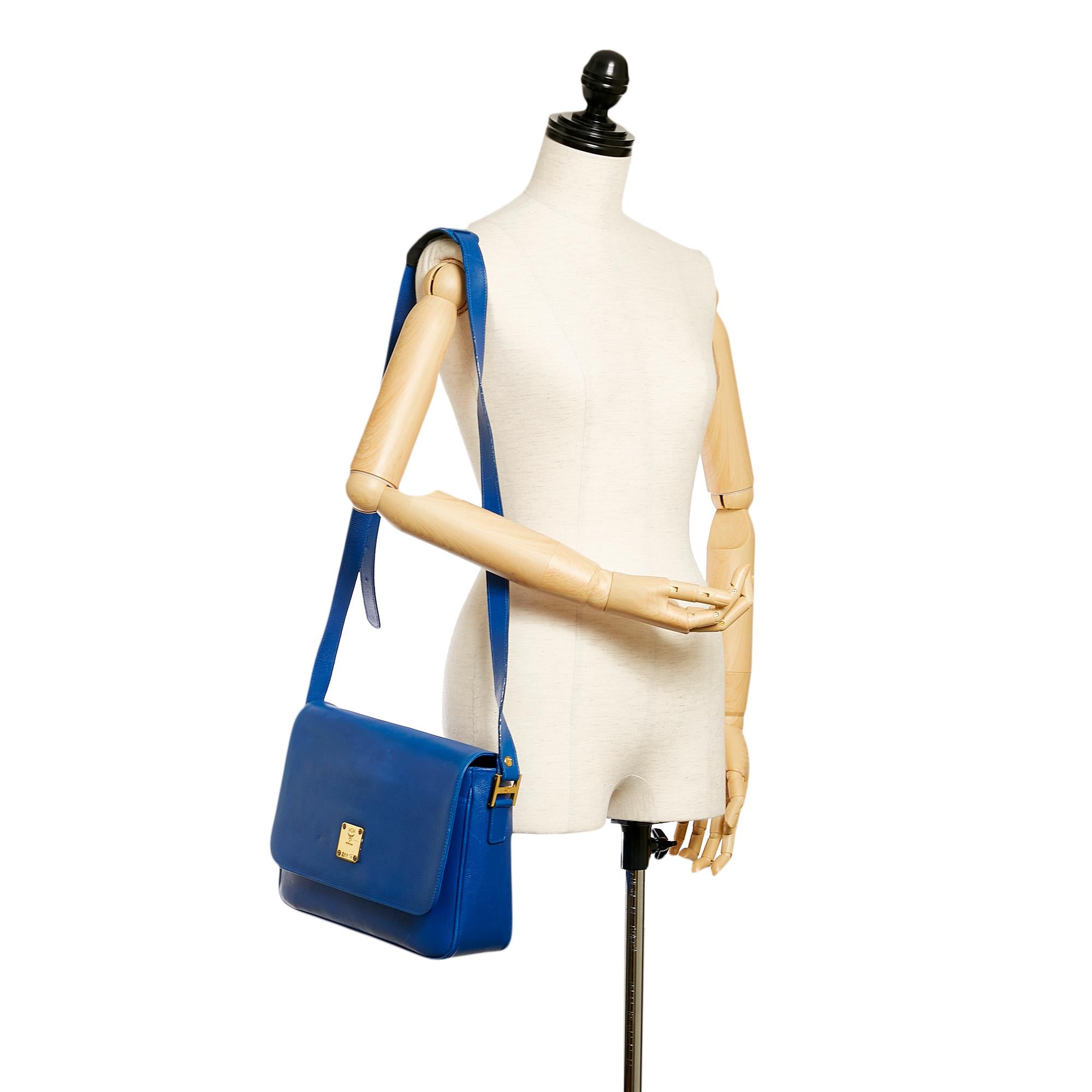 MCM Leather Crossbody Bag (SHG-28004)