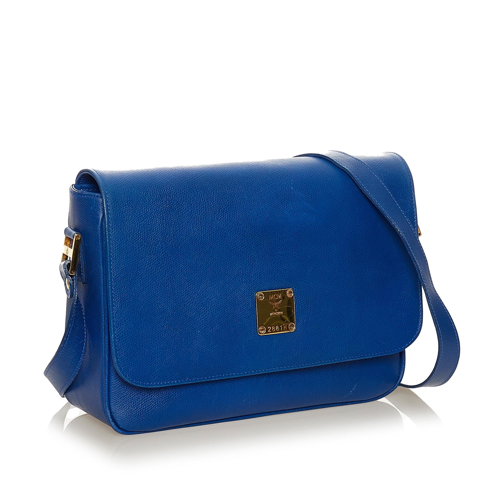 MCM Leather Crossbody Bag (SHG-28004)