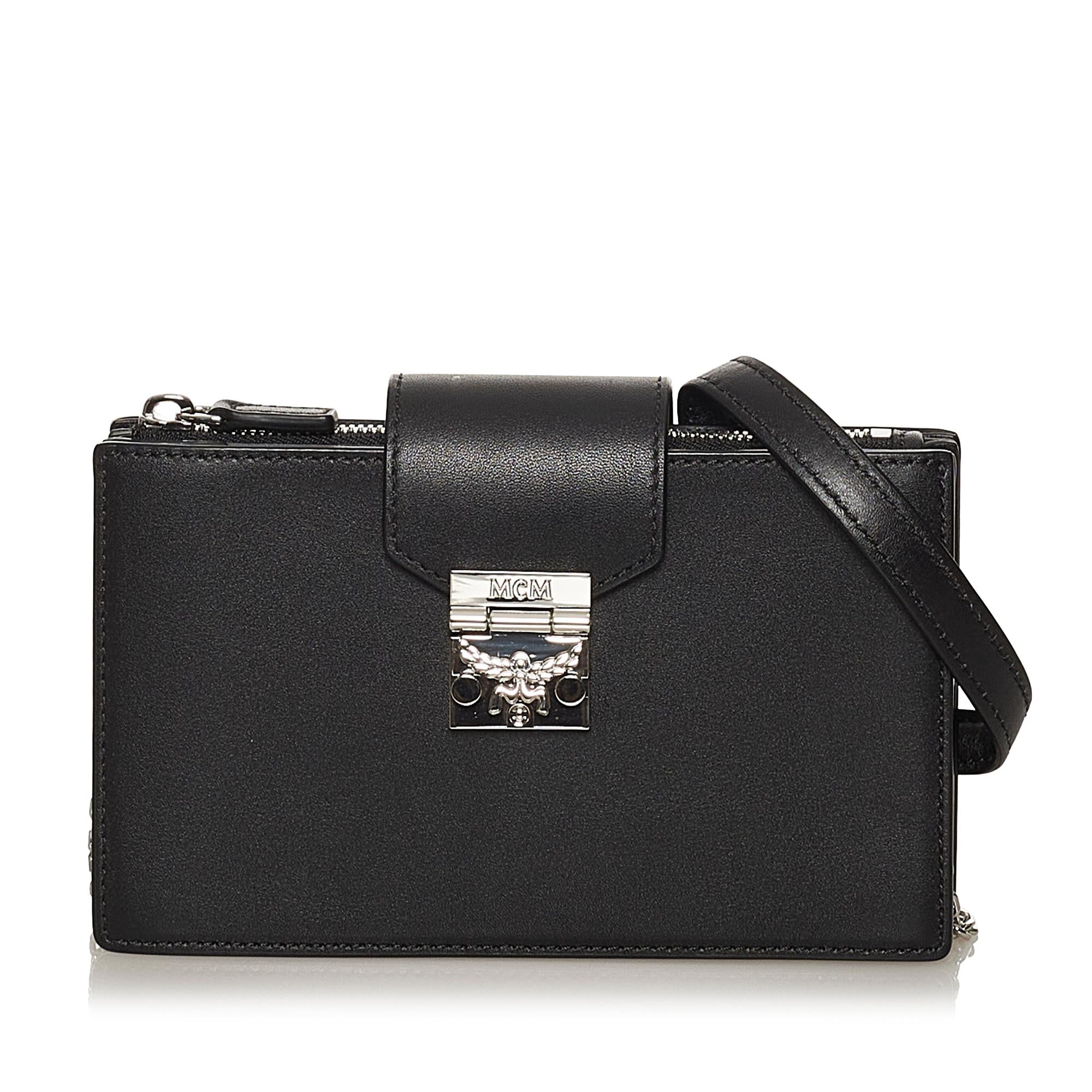 MCM Leather Crossbody Bag (SHG-28409)