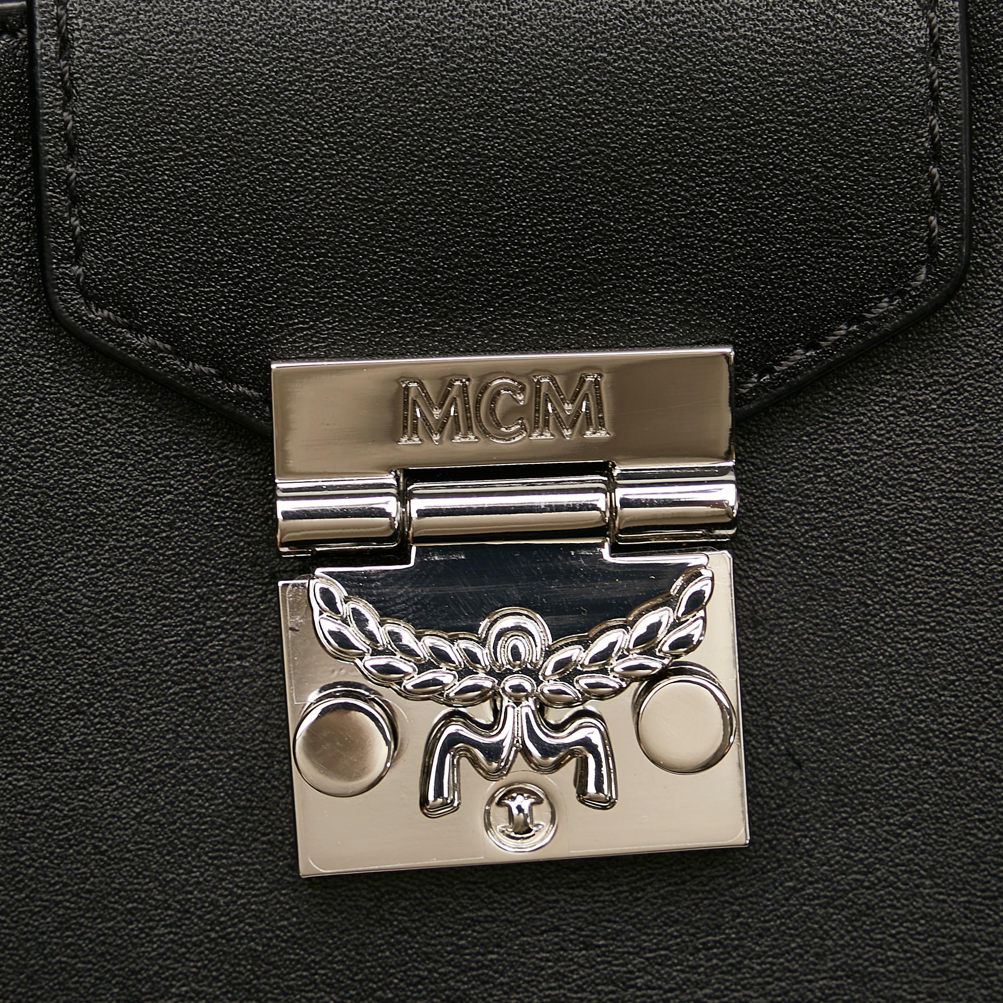 MCM Leather Crossbody Bag (SHG-28409)