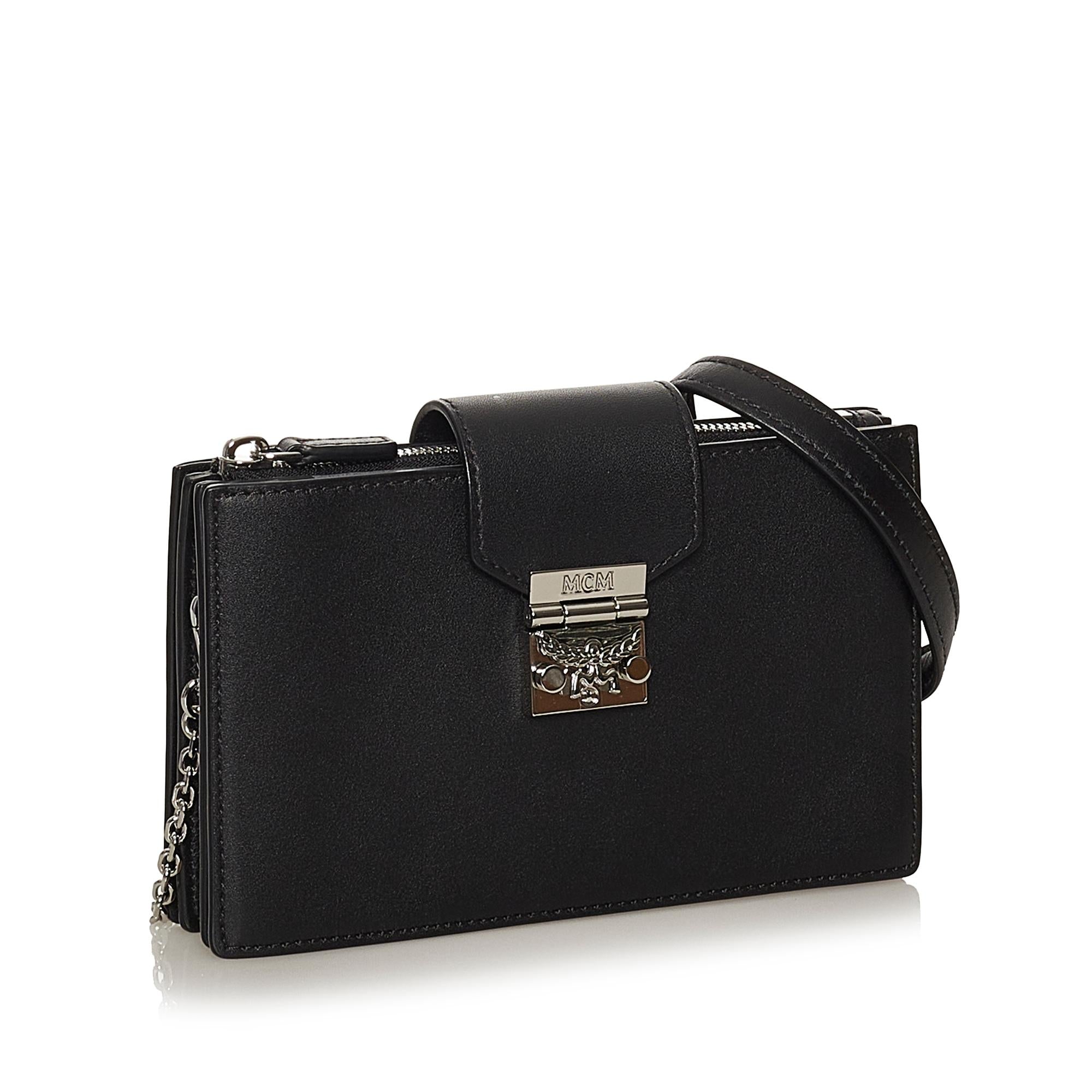 MCM Leather Crossbody Bag (SHG-28409)