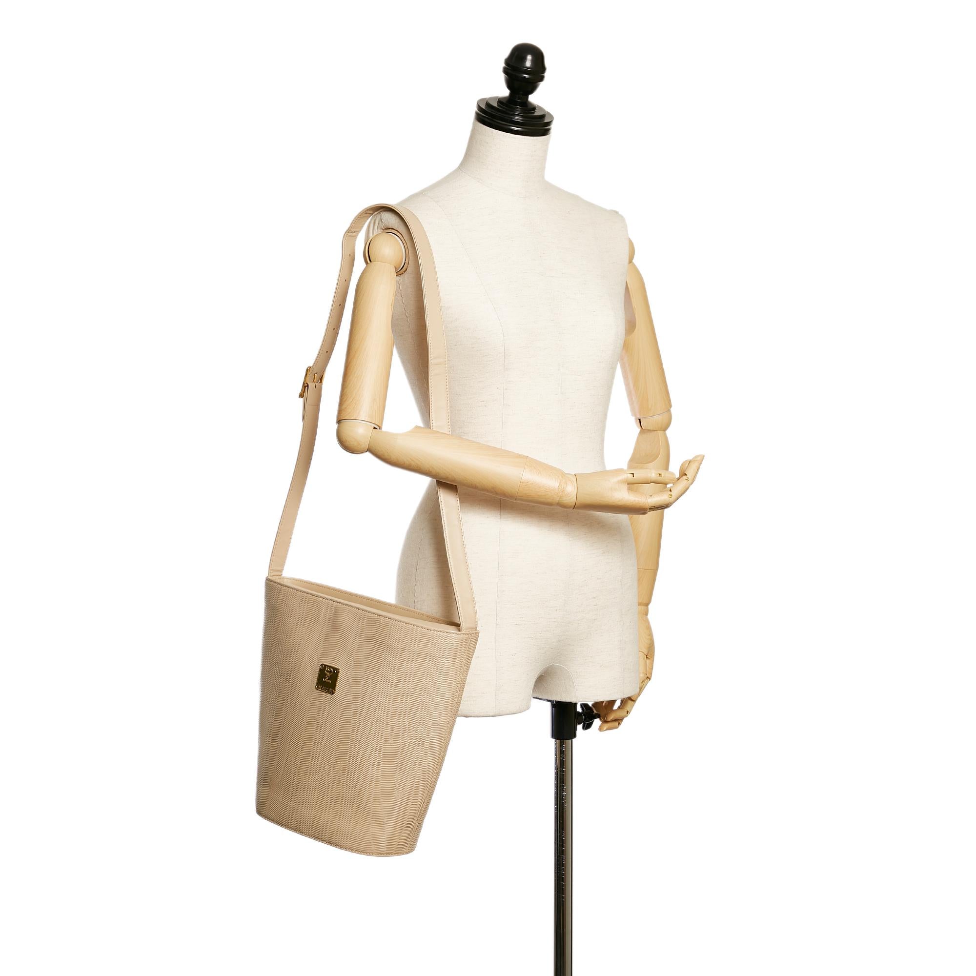 MCM Leather Crossbody Bag (SHG-28459)