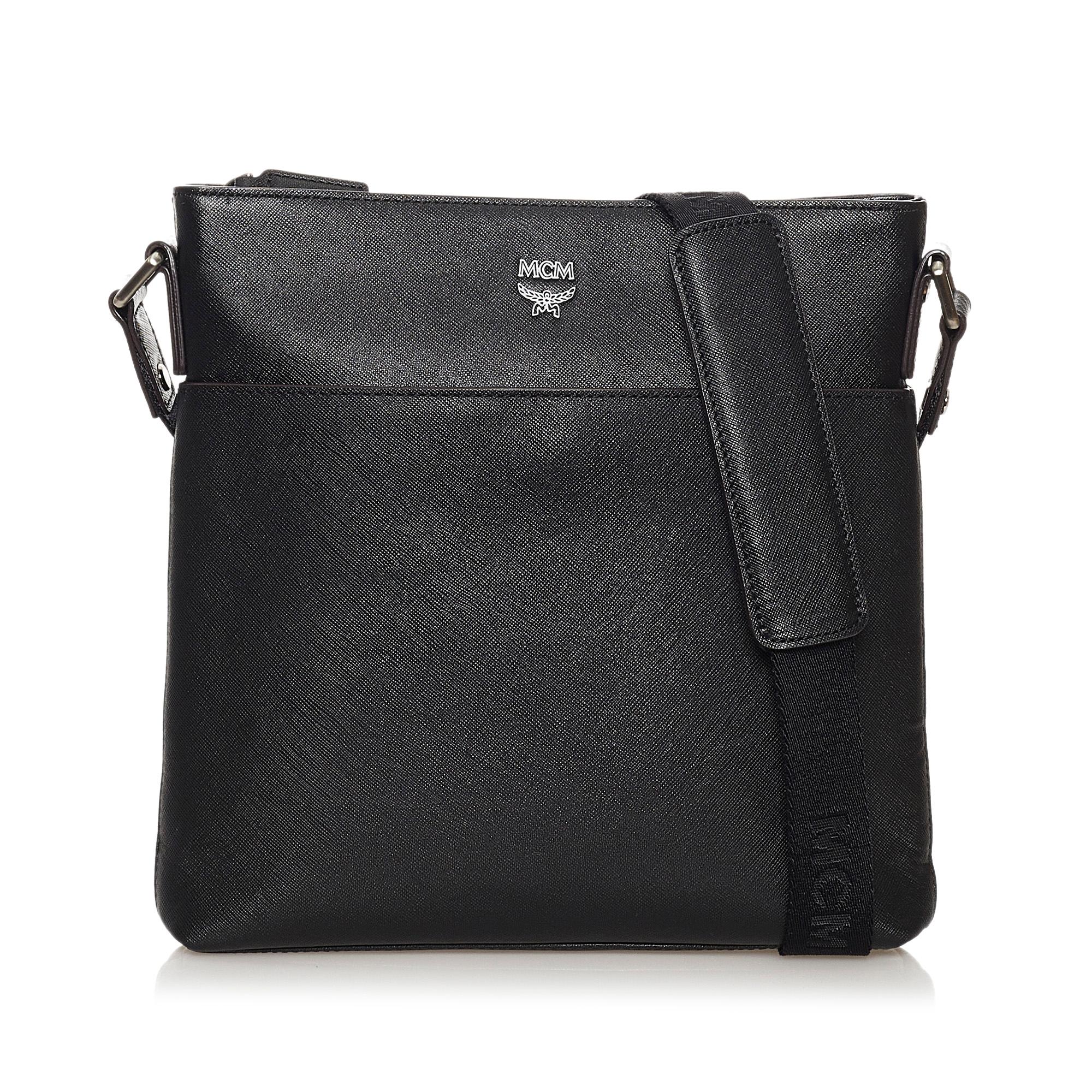 MCM Leather Crossbody Bag (SHG-30058)
