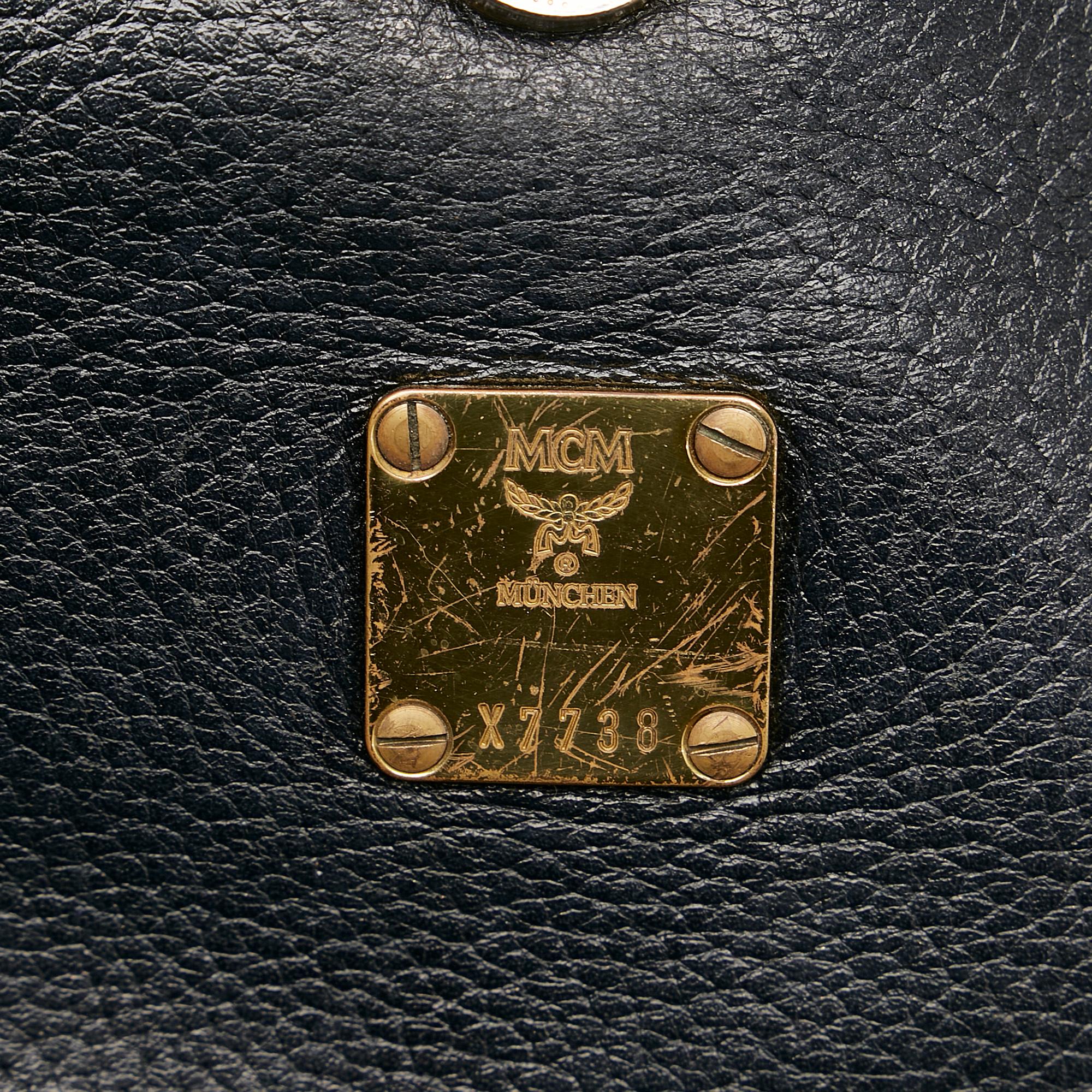 MCM Leather Crossbody Bag (SHG-37481)