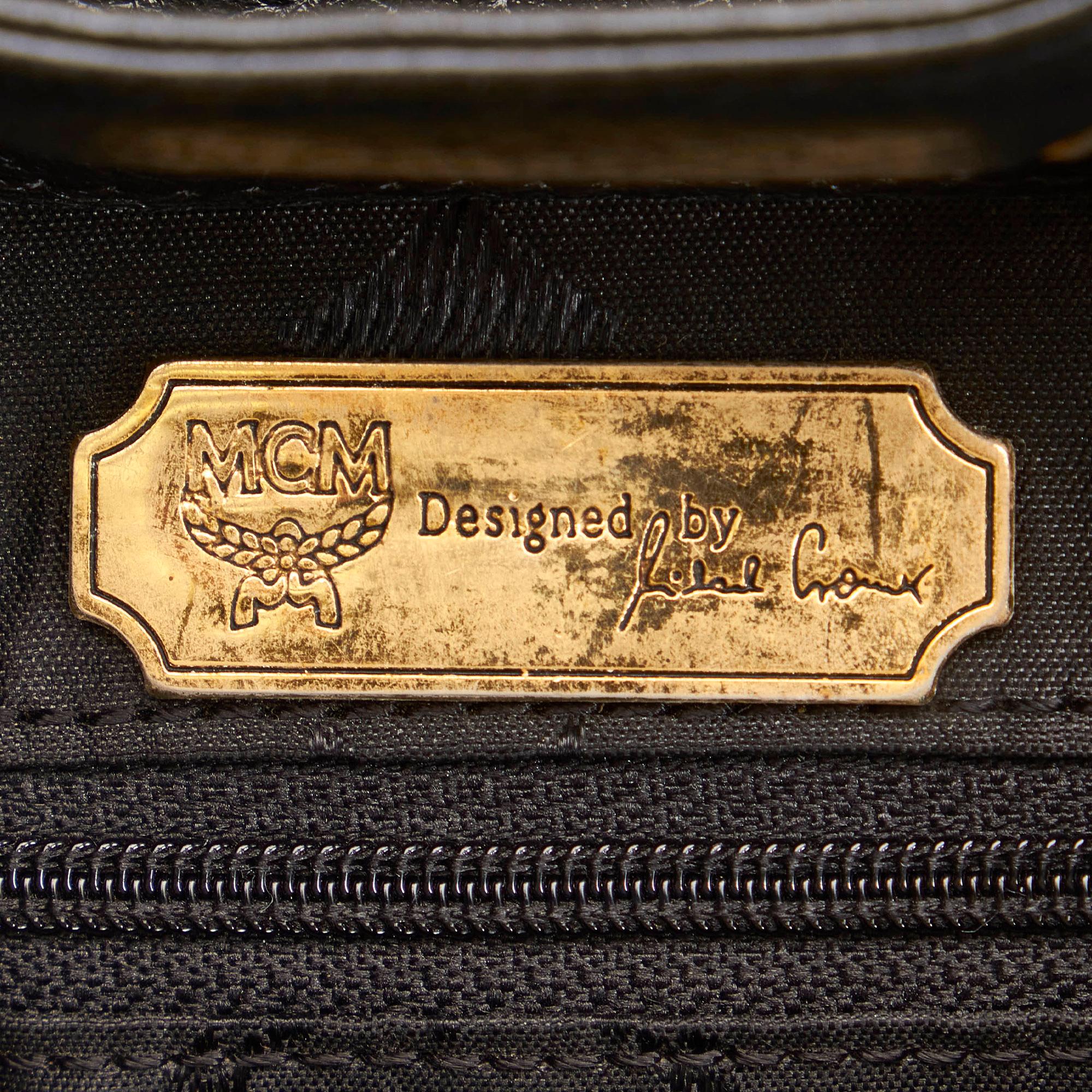 MCM Leather Drawstring Backpack (SHG-28289)