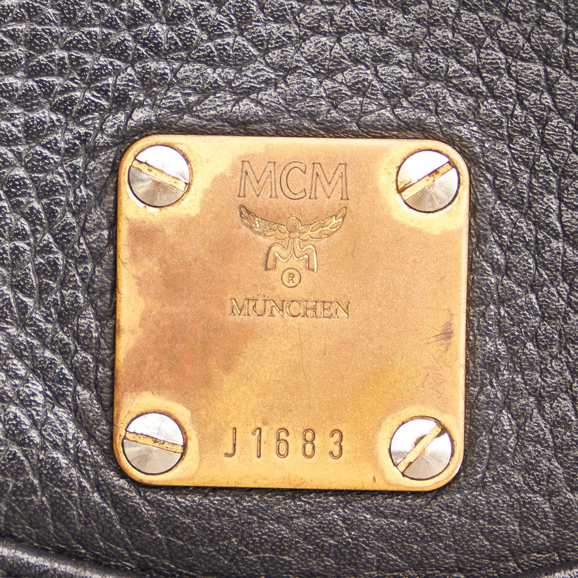 MCM Leather Drawstring Backpack (SHG-28289)