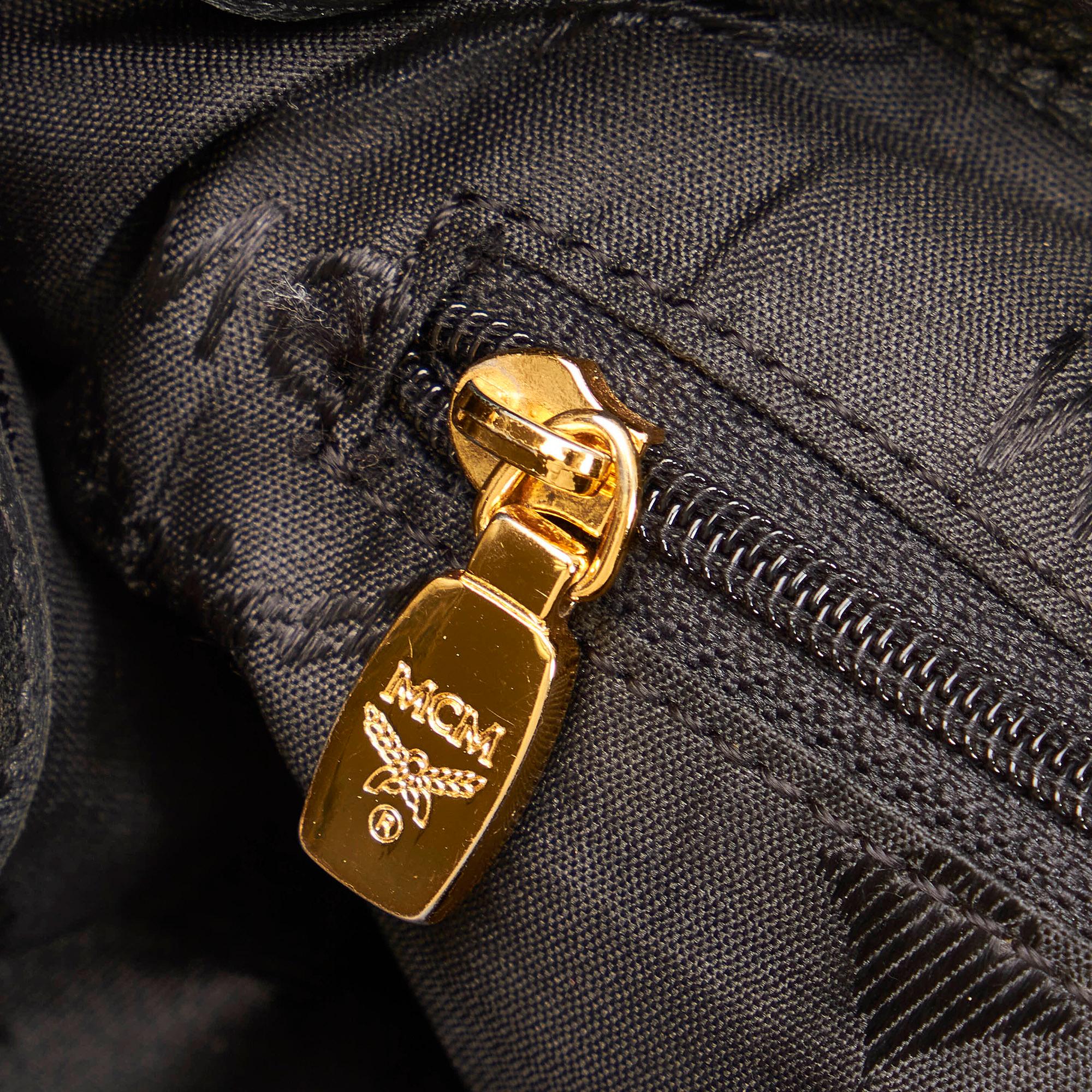 MCM Leather Drawstring Backpack (SHG-28289)