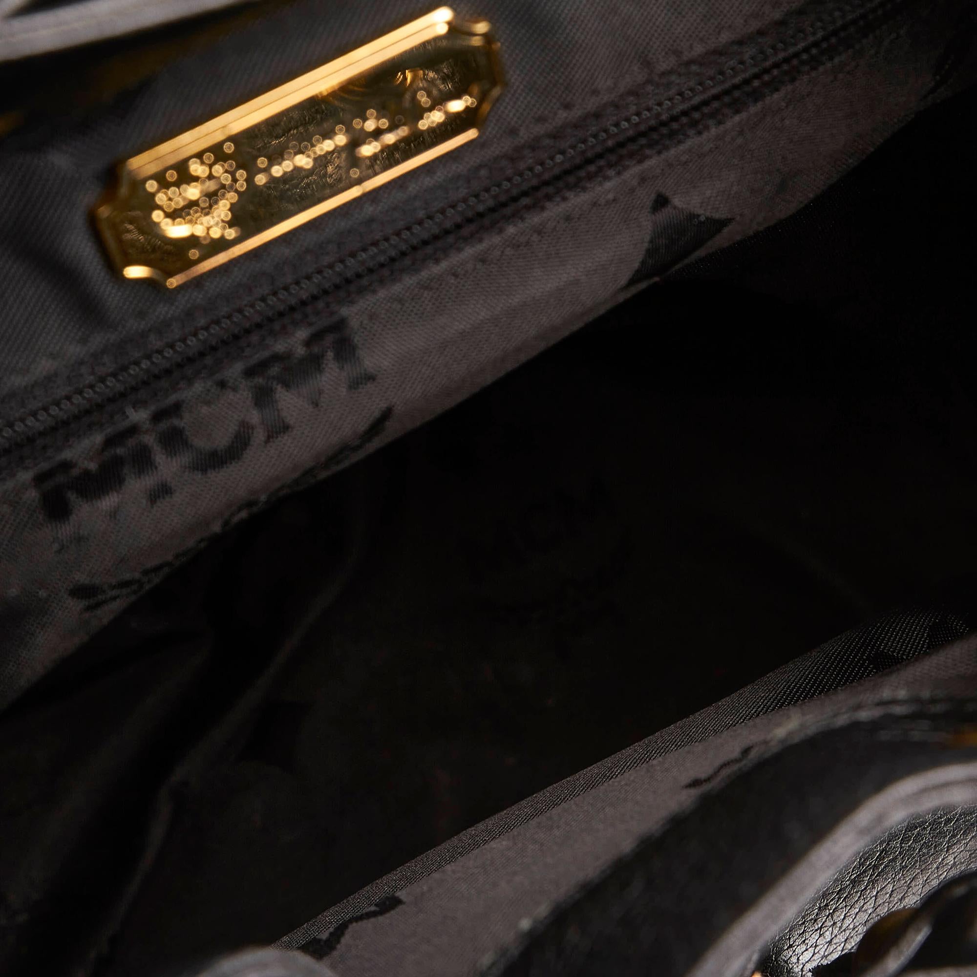 MCM Leather Drawstring Backpack (SHG-28413)