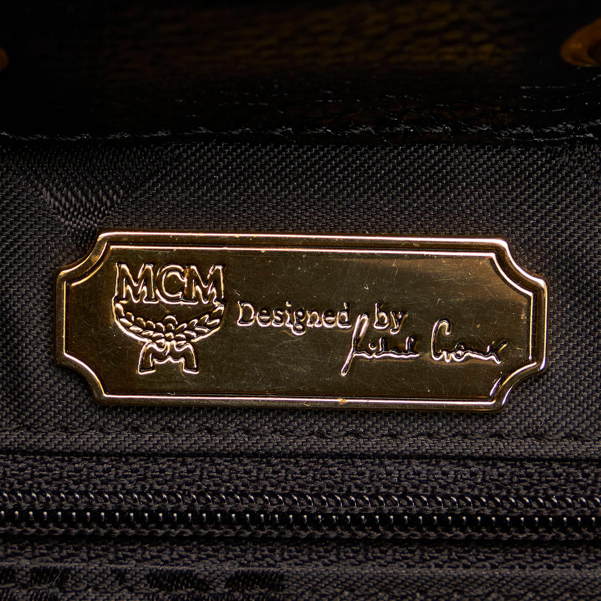 MCM Leather Drawstring Backpack (SHG-28413)