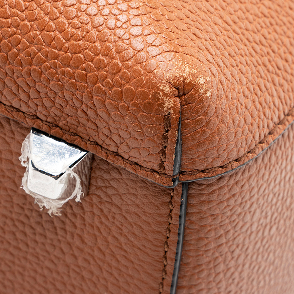 MCM Leather Ella Boston Bag (SHF-19289)