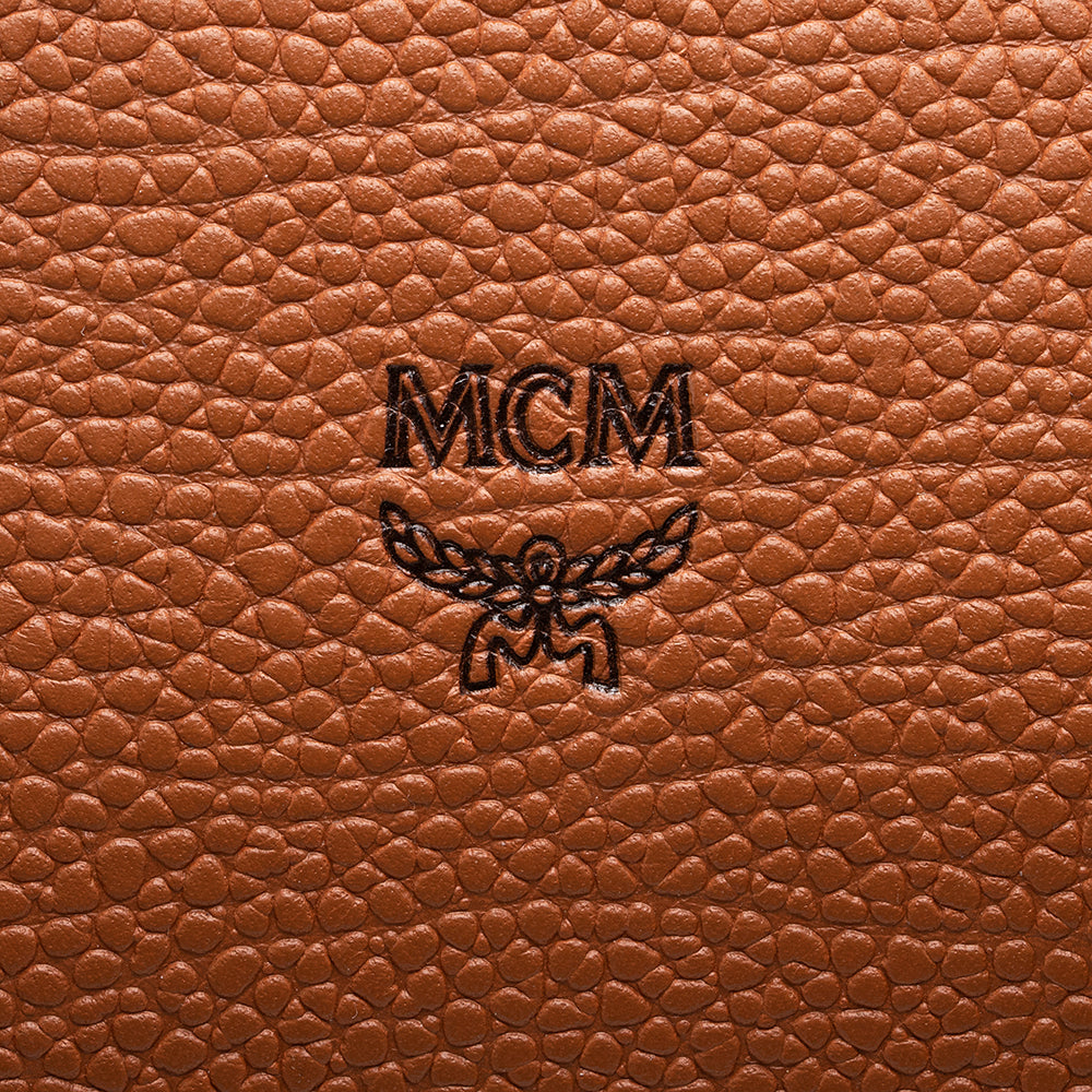 MCM Leather Ella Boston Bag (SHF-19289)