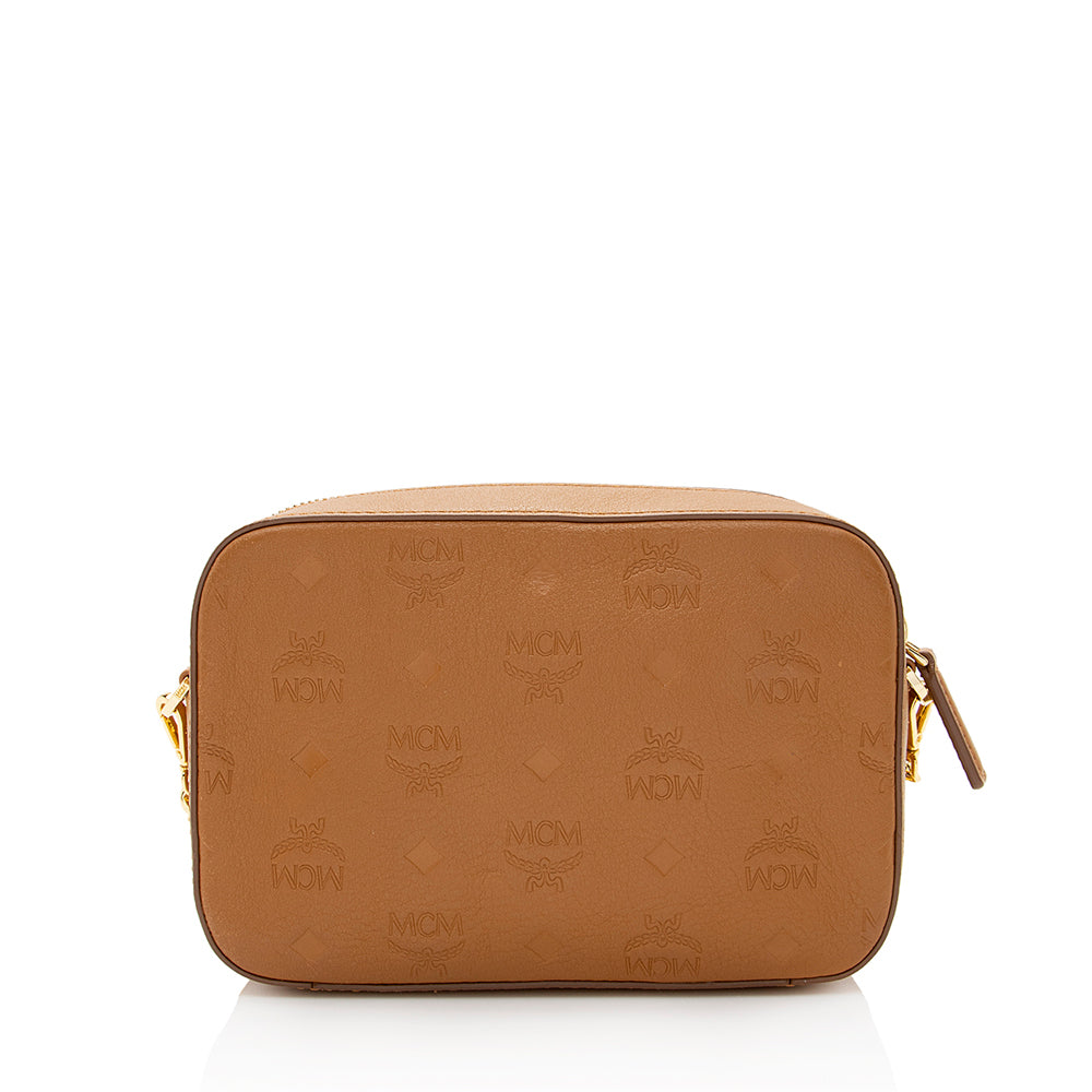 MCM Monogram Leather Klara Camera Bag (SHF-20219)