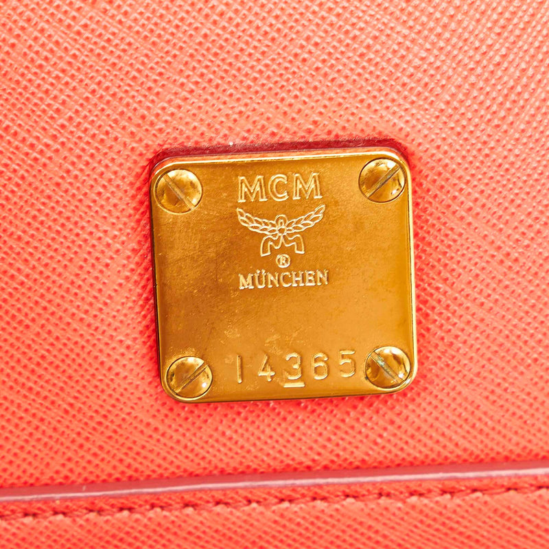 MCM Nuovo Leather Satchel (SHG-22566)
