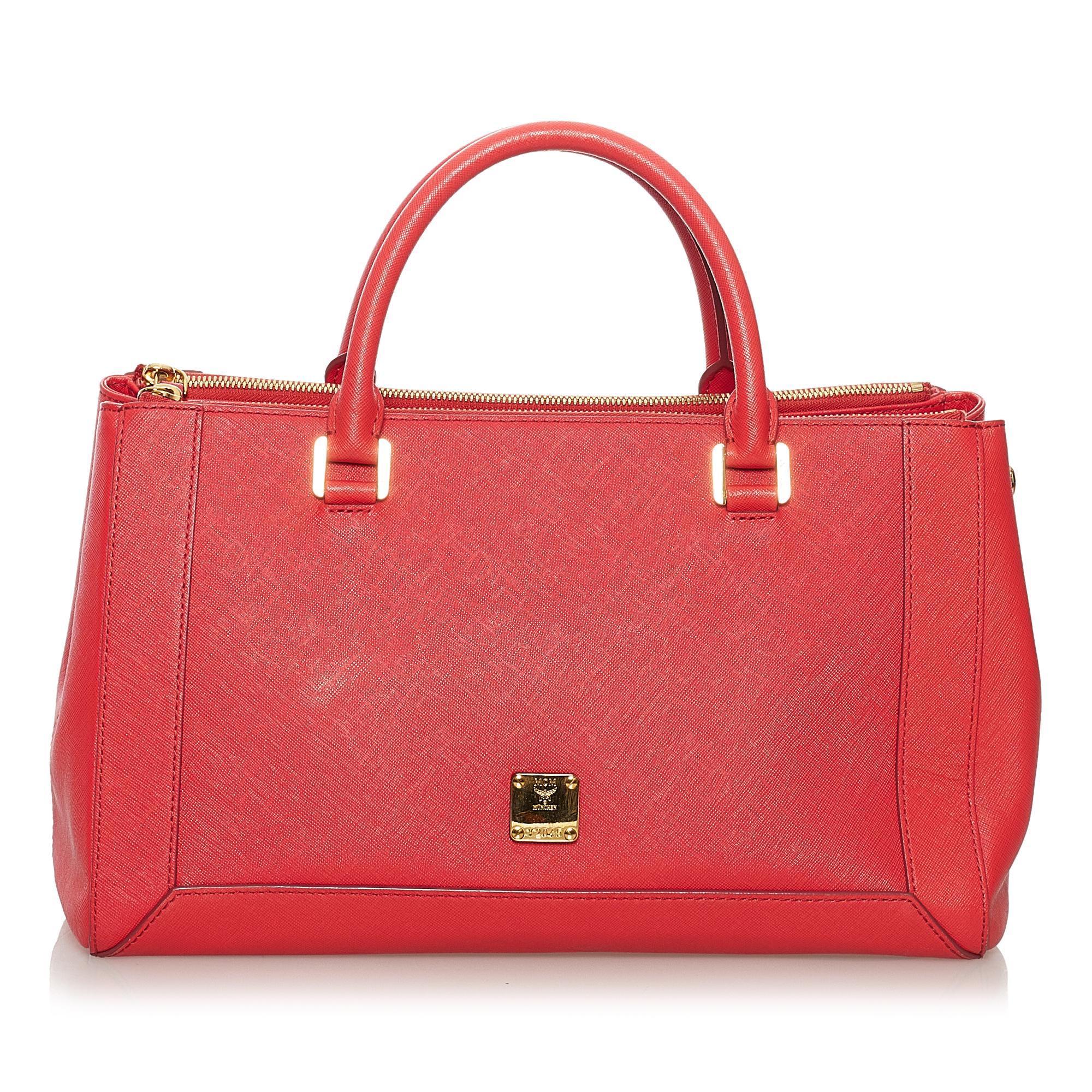 MCM Nuovo Leather Satchel (SHG-33209)