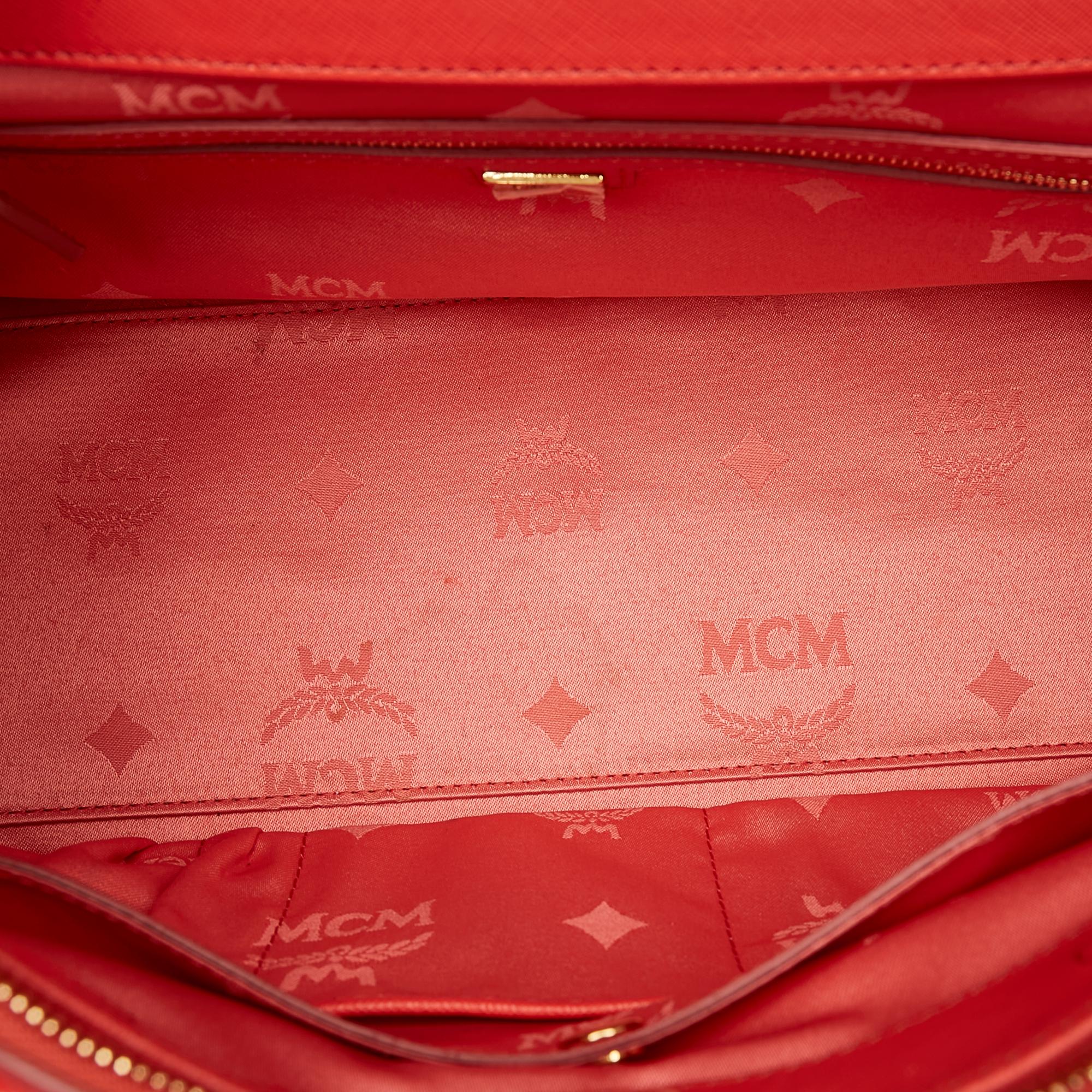 MCM Nuovo Leather Satchel (SHG-33209)