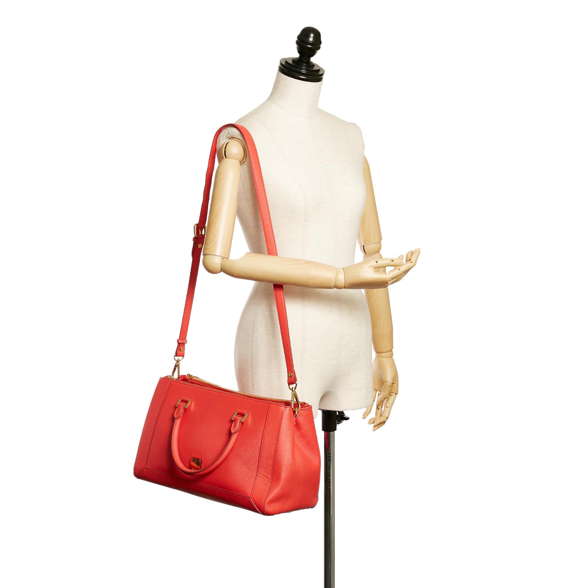 MCM Nuovo Leather Satchel (SHG-33209)