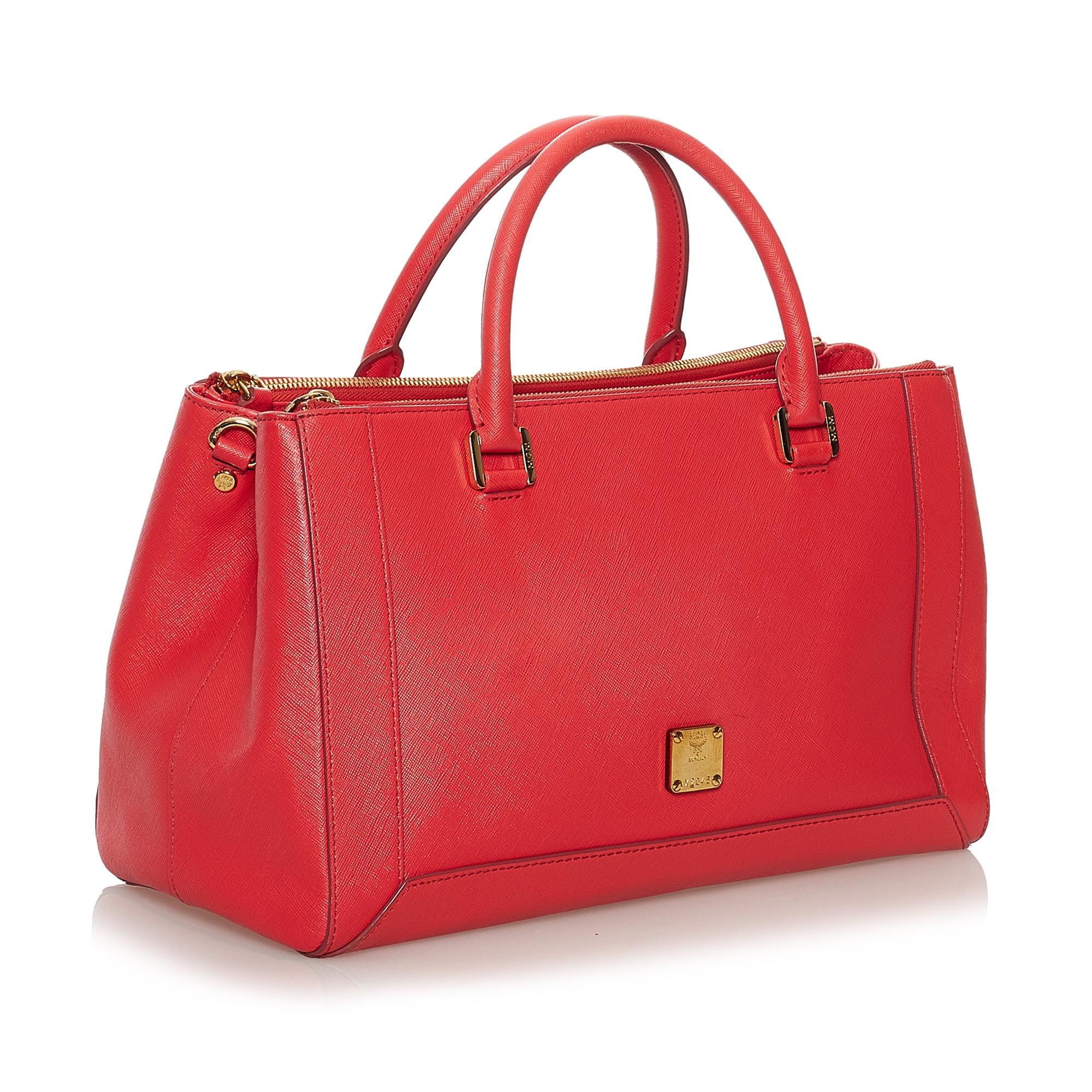 MCM Nuovo Leather Satchel (SHG-33209)