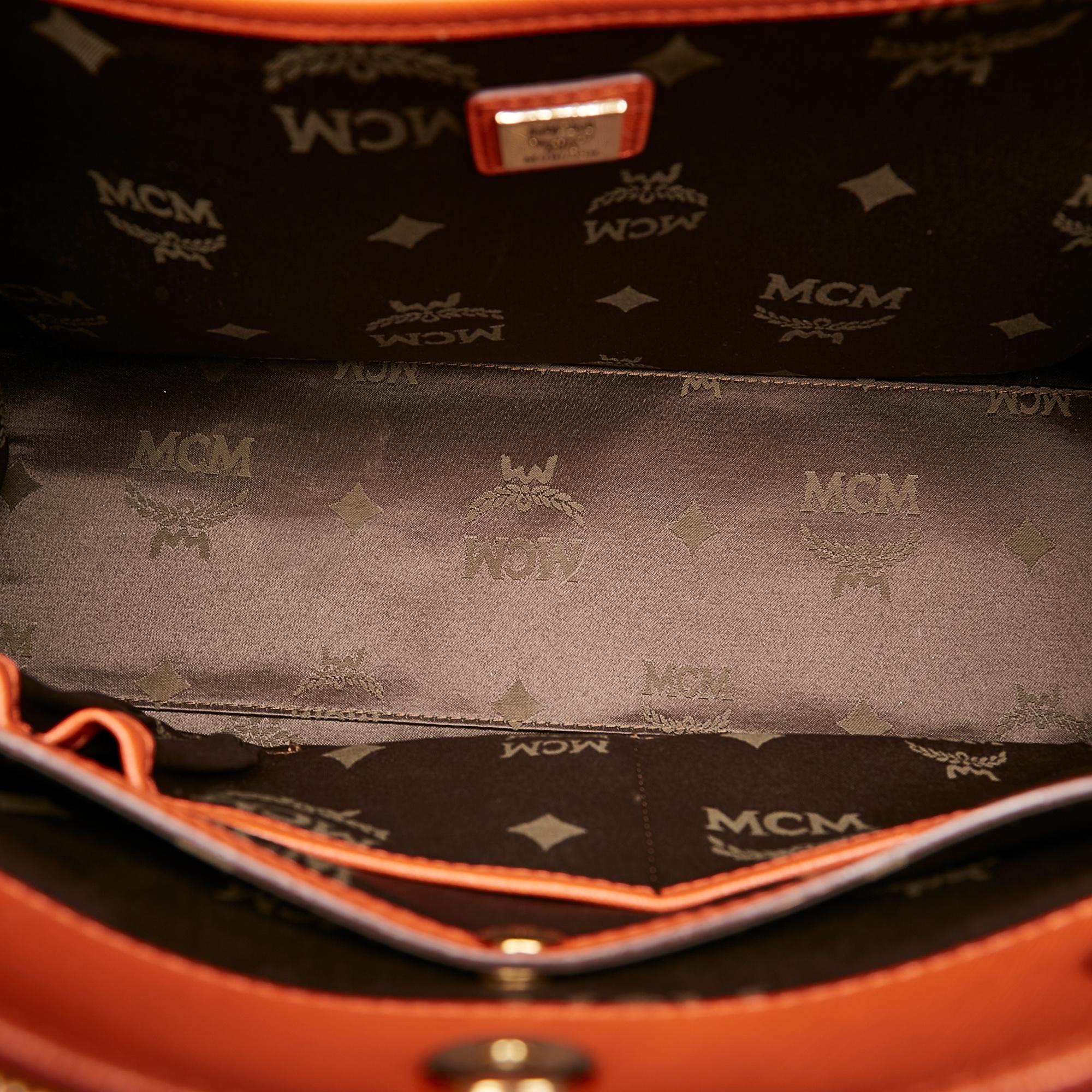 MCM Nuovo Leather Satchel (SHG-33253)