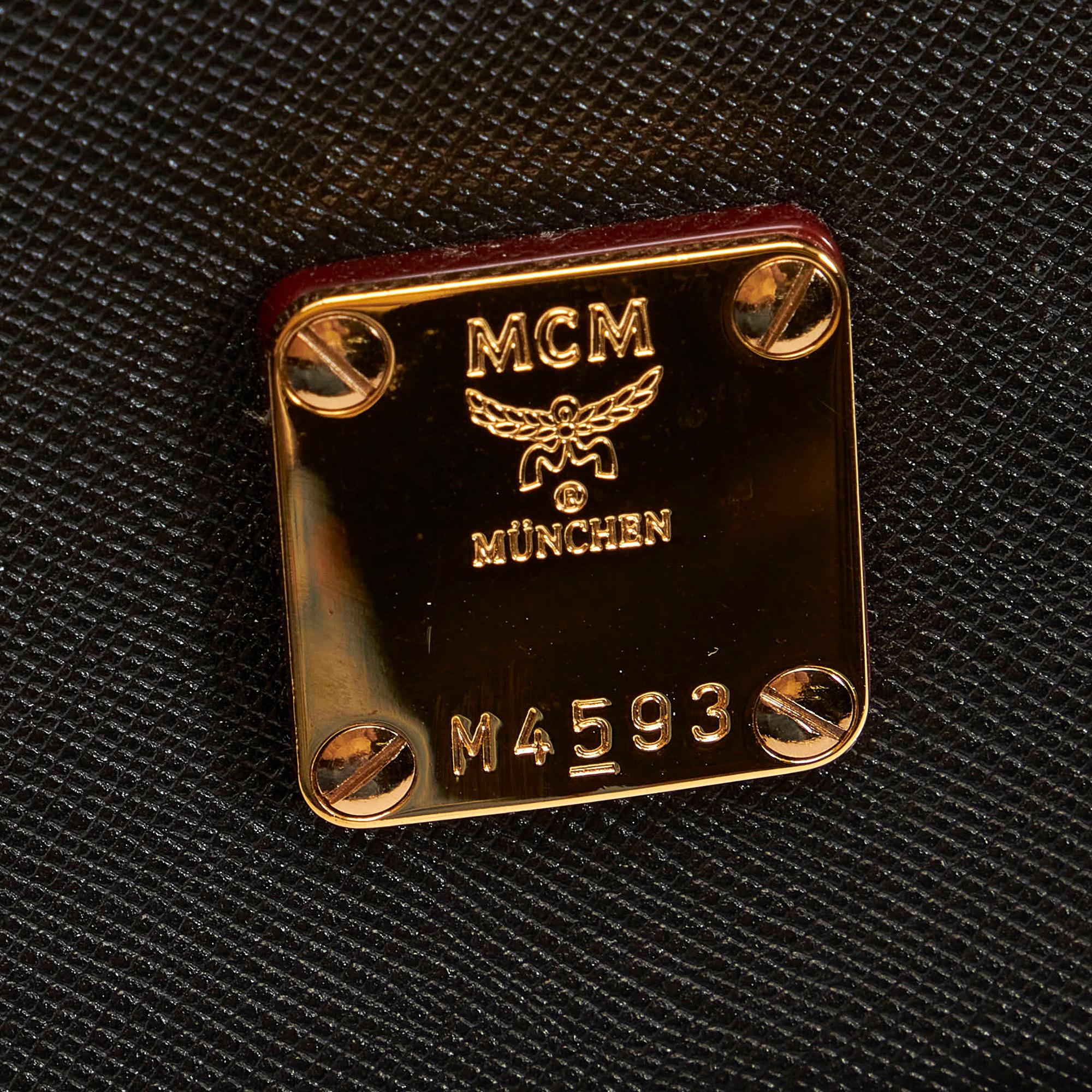 MCM Nuovo Leather Satchel (SHG-36408)