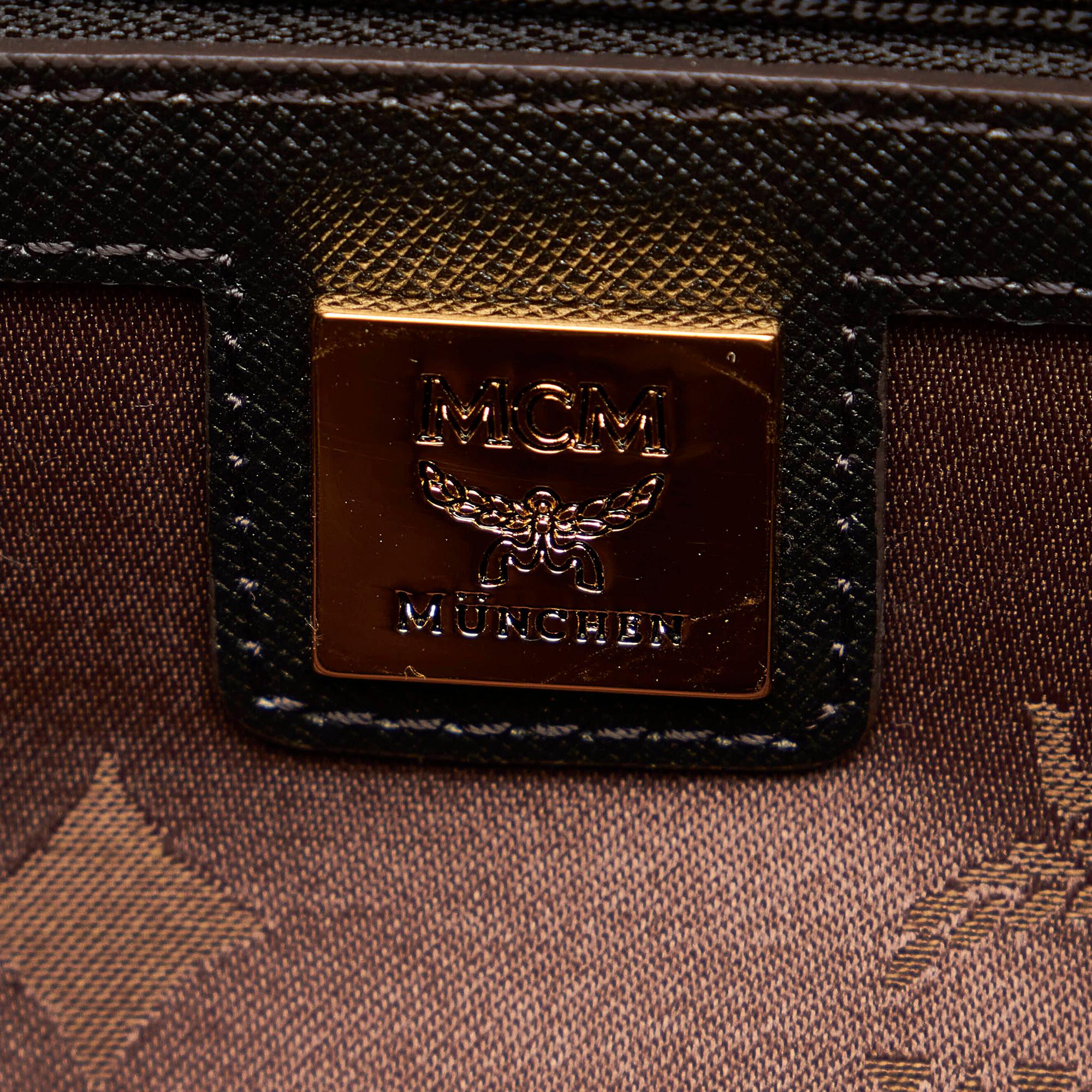 MCM Nuovo Leather Satchel (SHG-36408)