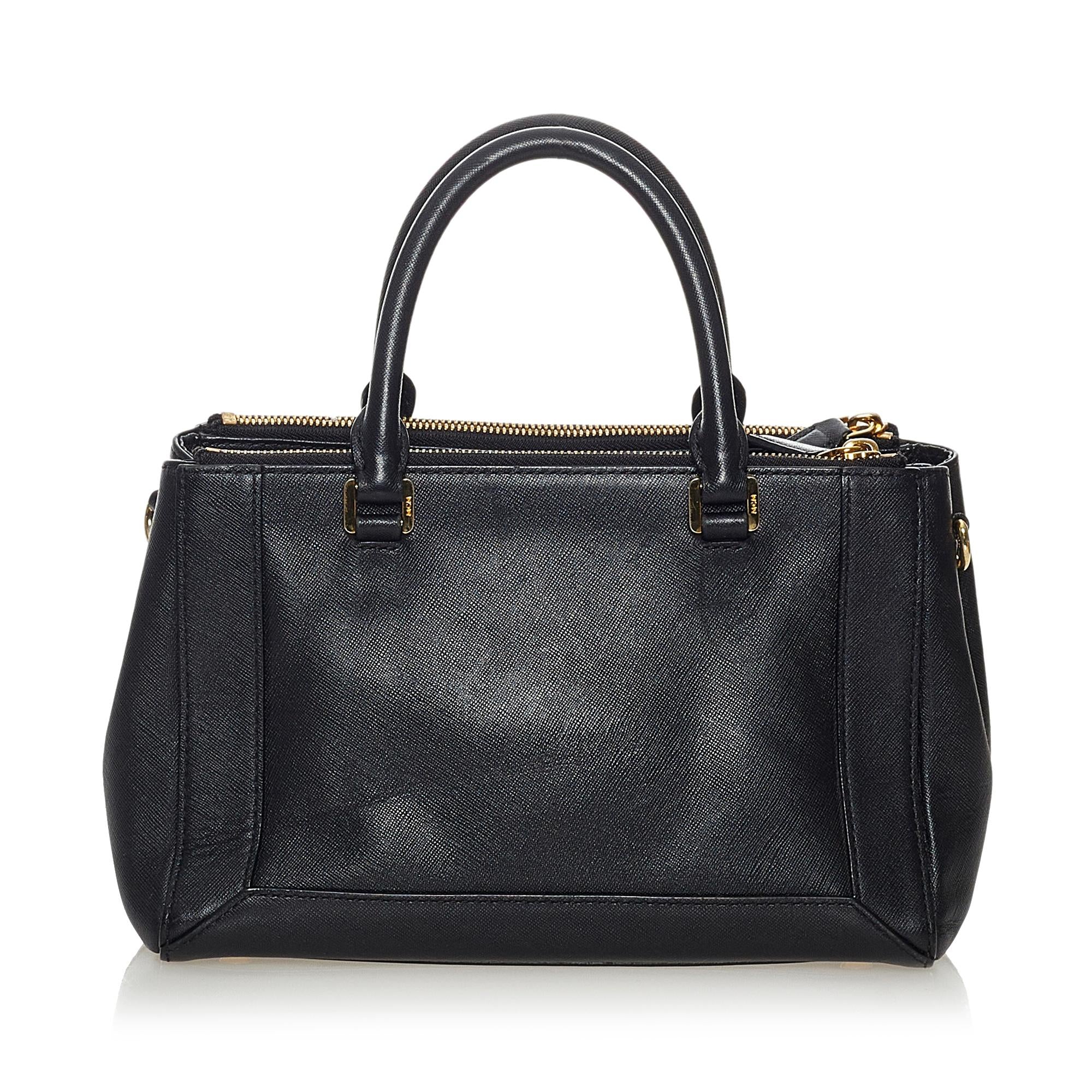 MCM Nuovo Leather Satchel (SHG-36412)