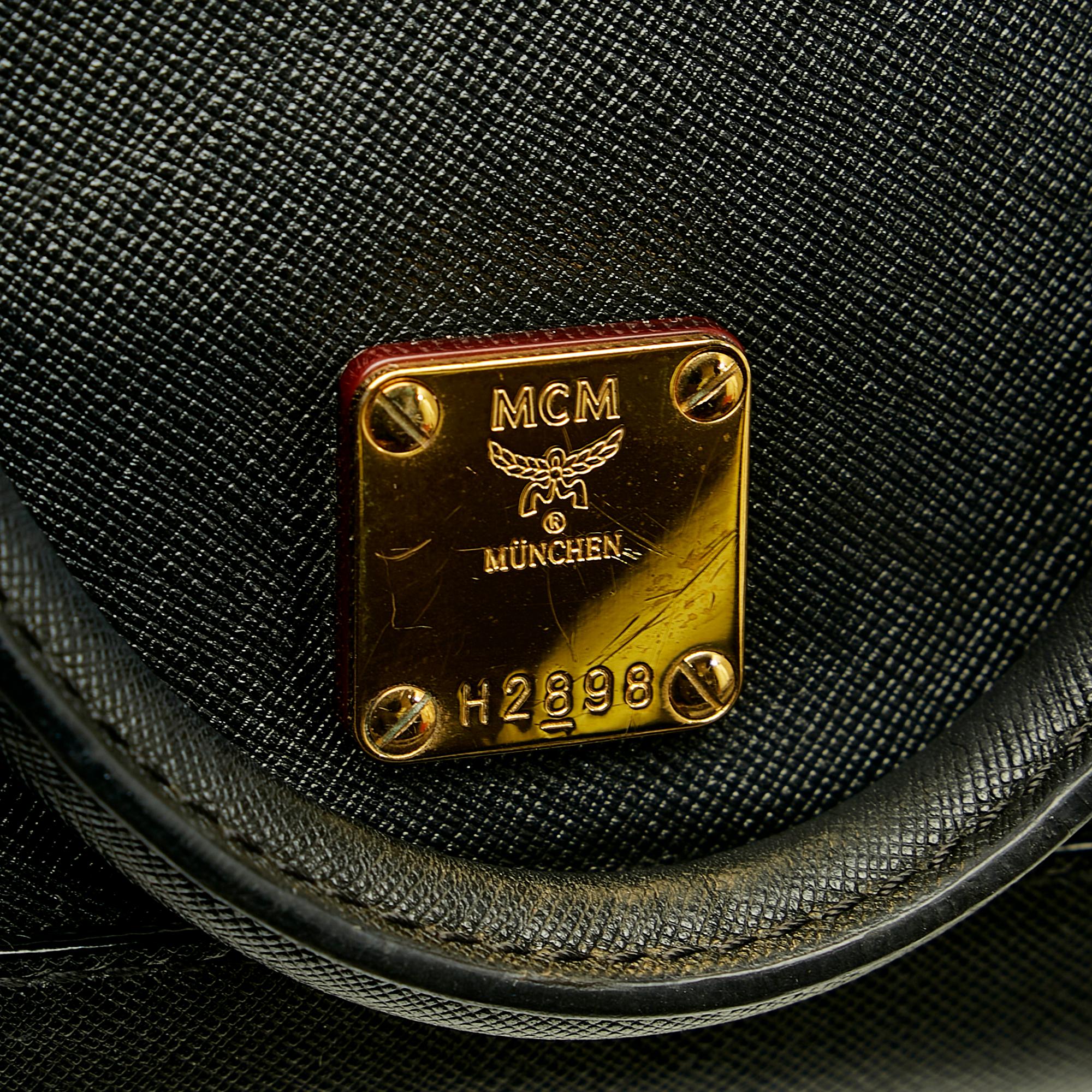 MCM Nuovo Leather Satchel (SHG-36412)