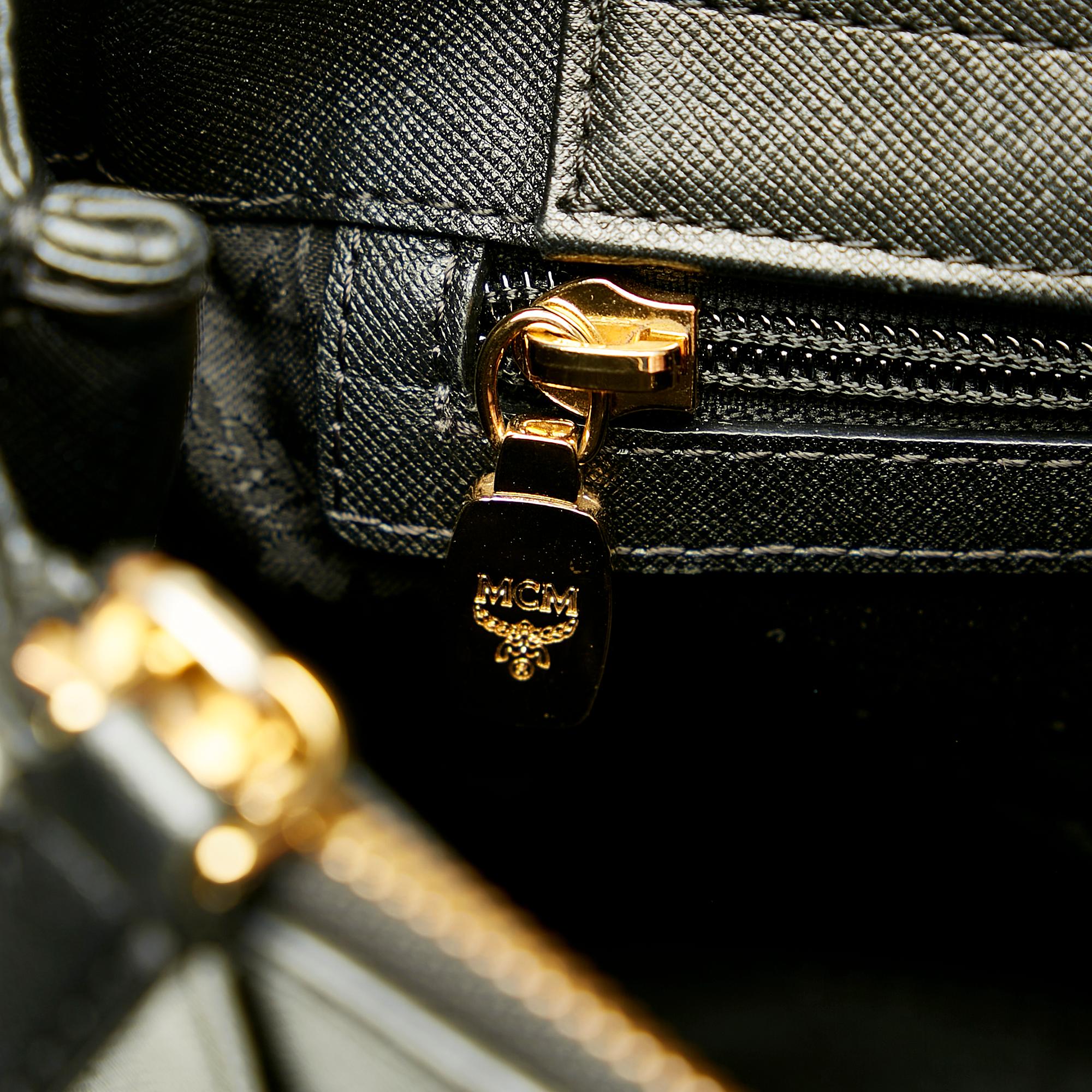 MCM Nuovo Leather Satchel (SHG-36412)