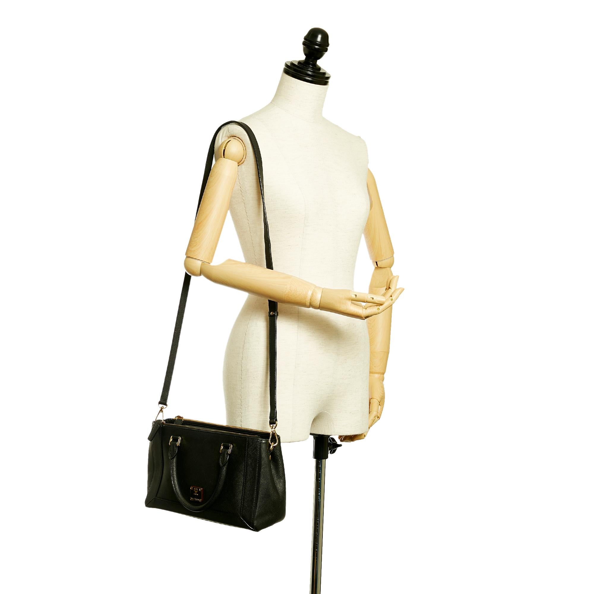 MCM Nuovo Leather Satchel (SHG-36412)