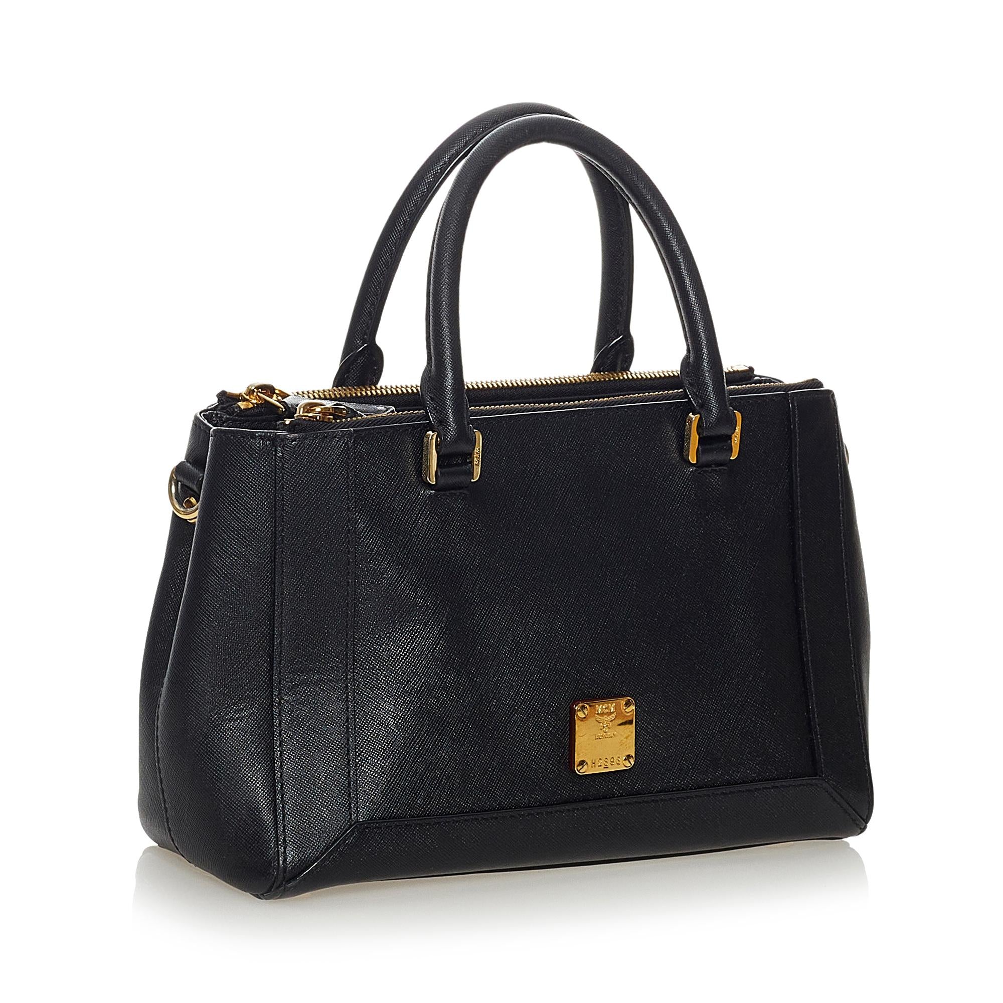 MCM Nuovo Leather Satchel (SHG-36412)