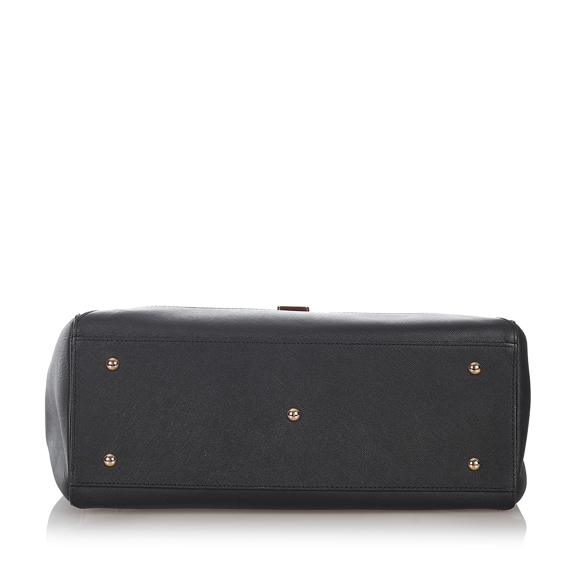 MCM Nuovo Leather Satchel (SHG-36417)