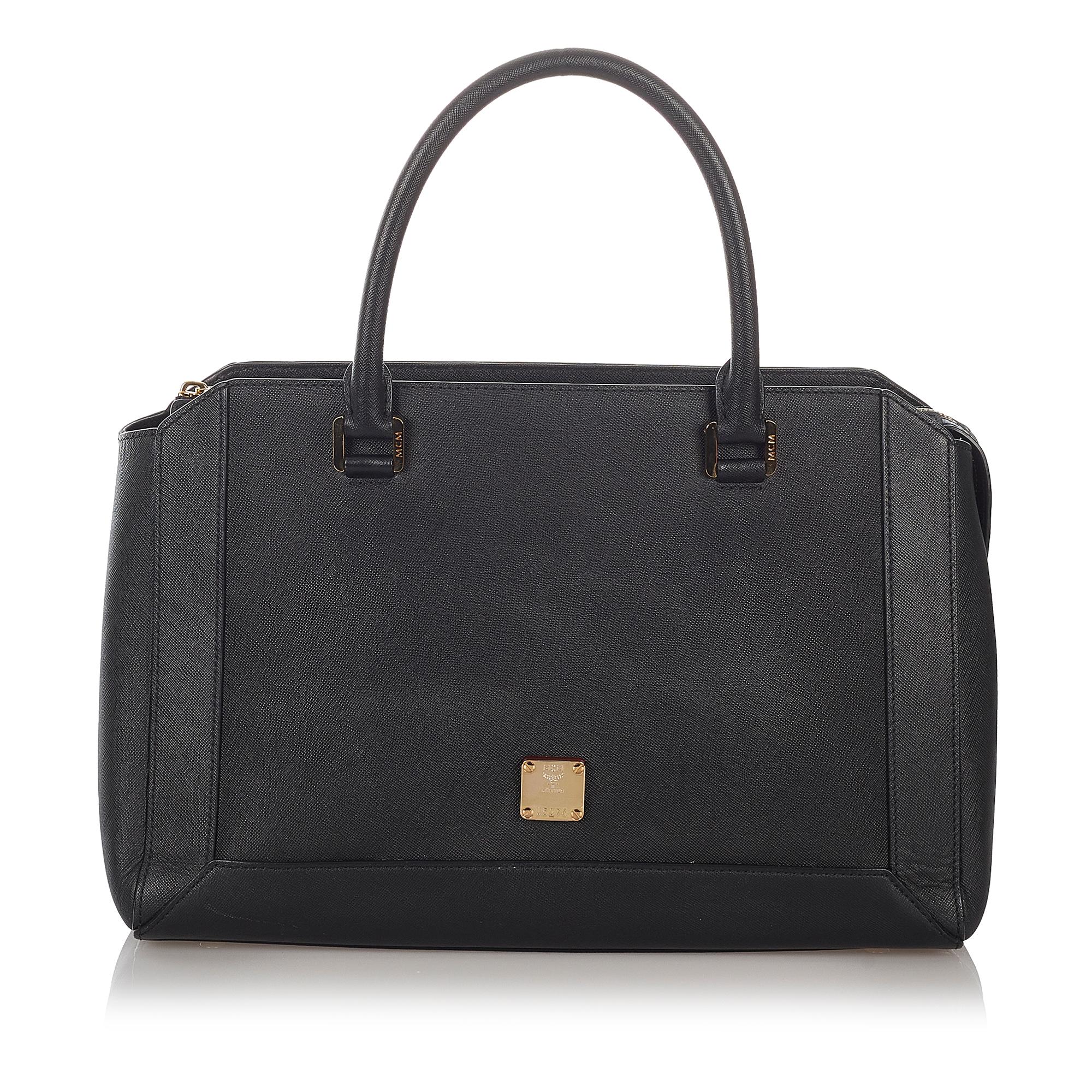 MCM Nuovo Leather Satchel (SHG-36417)