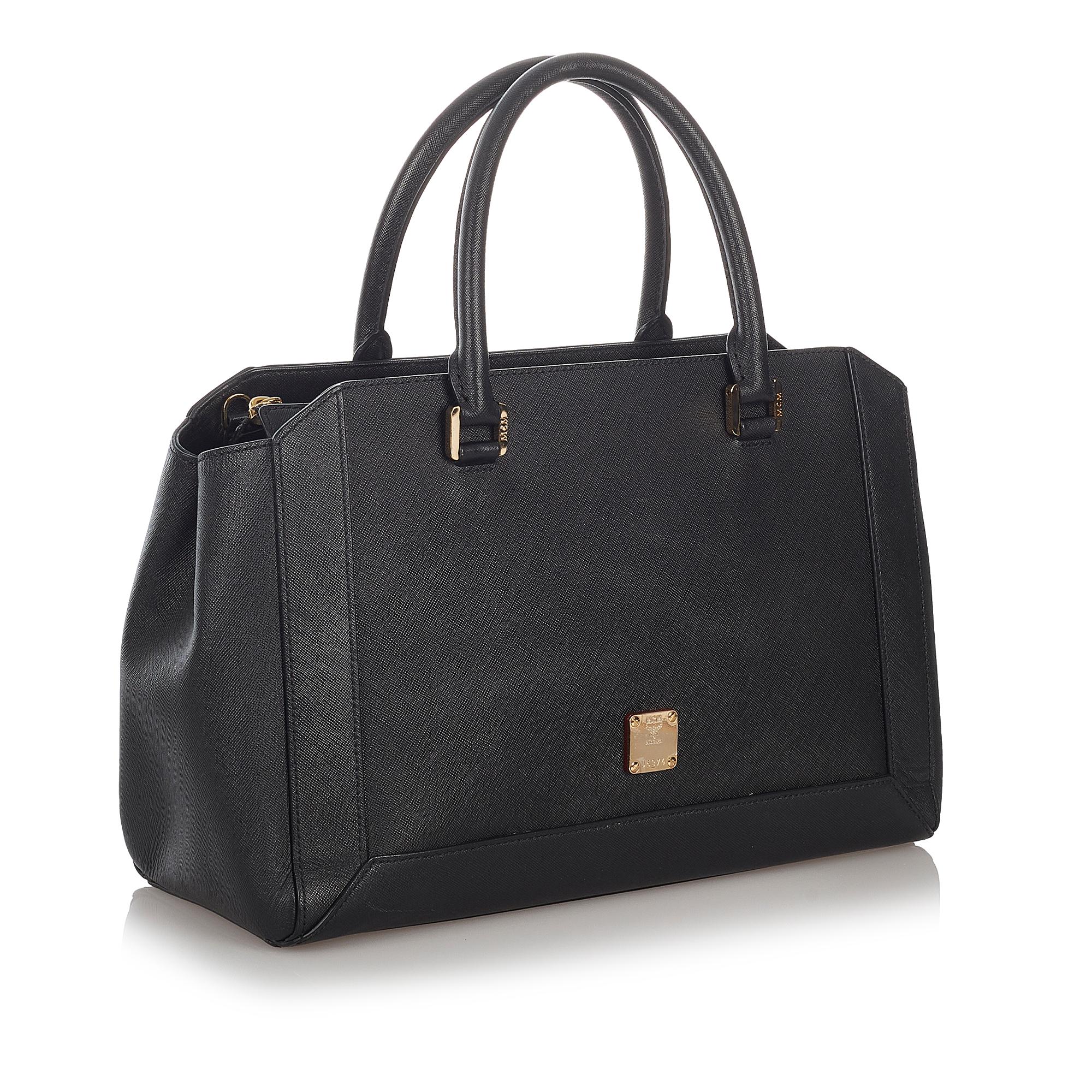 MCM Nuovo Leather Satchel (SHG-36417)