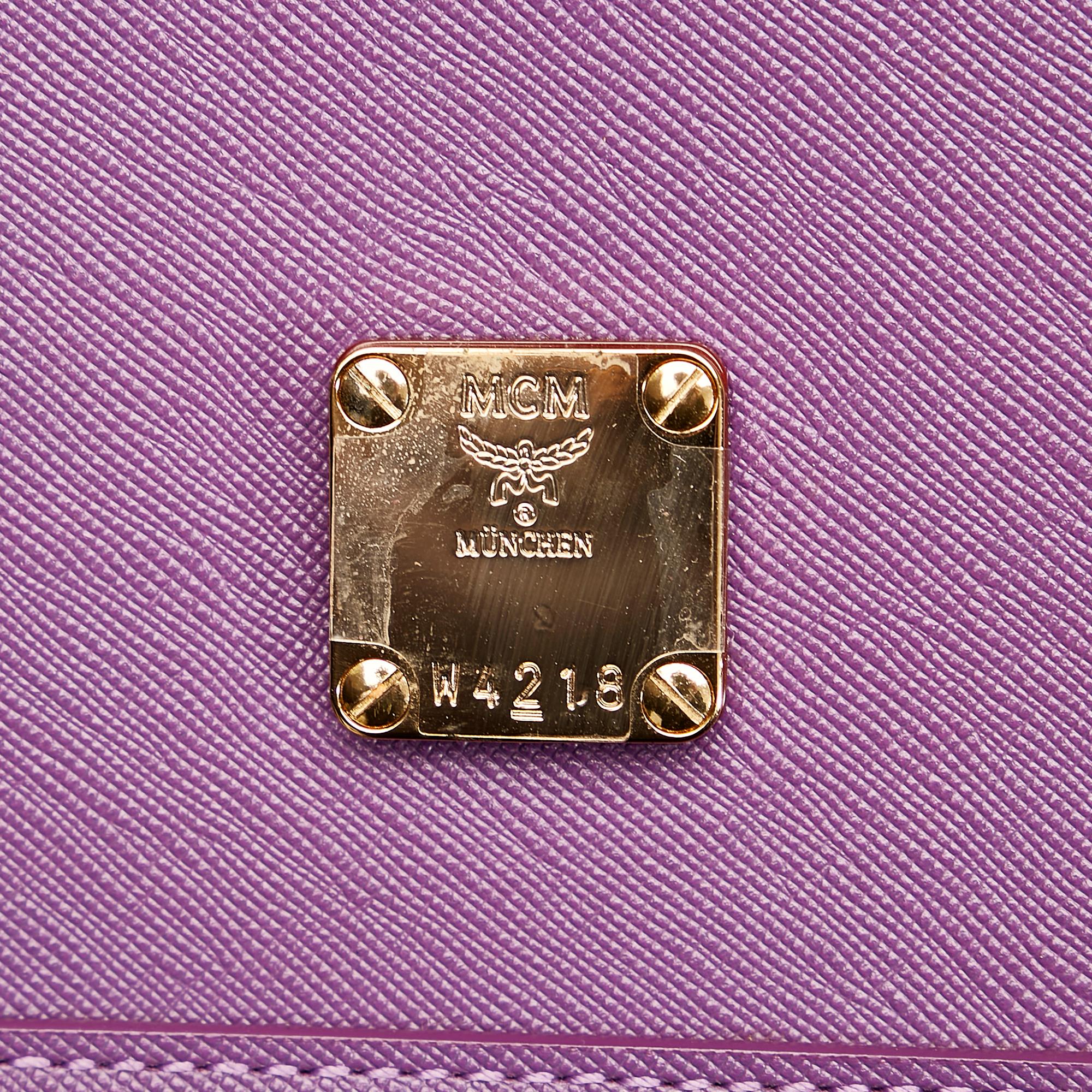 MCM Nuovo Leather Satchel (SHG-36666)