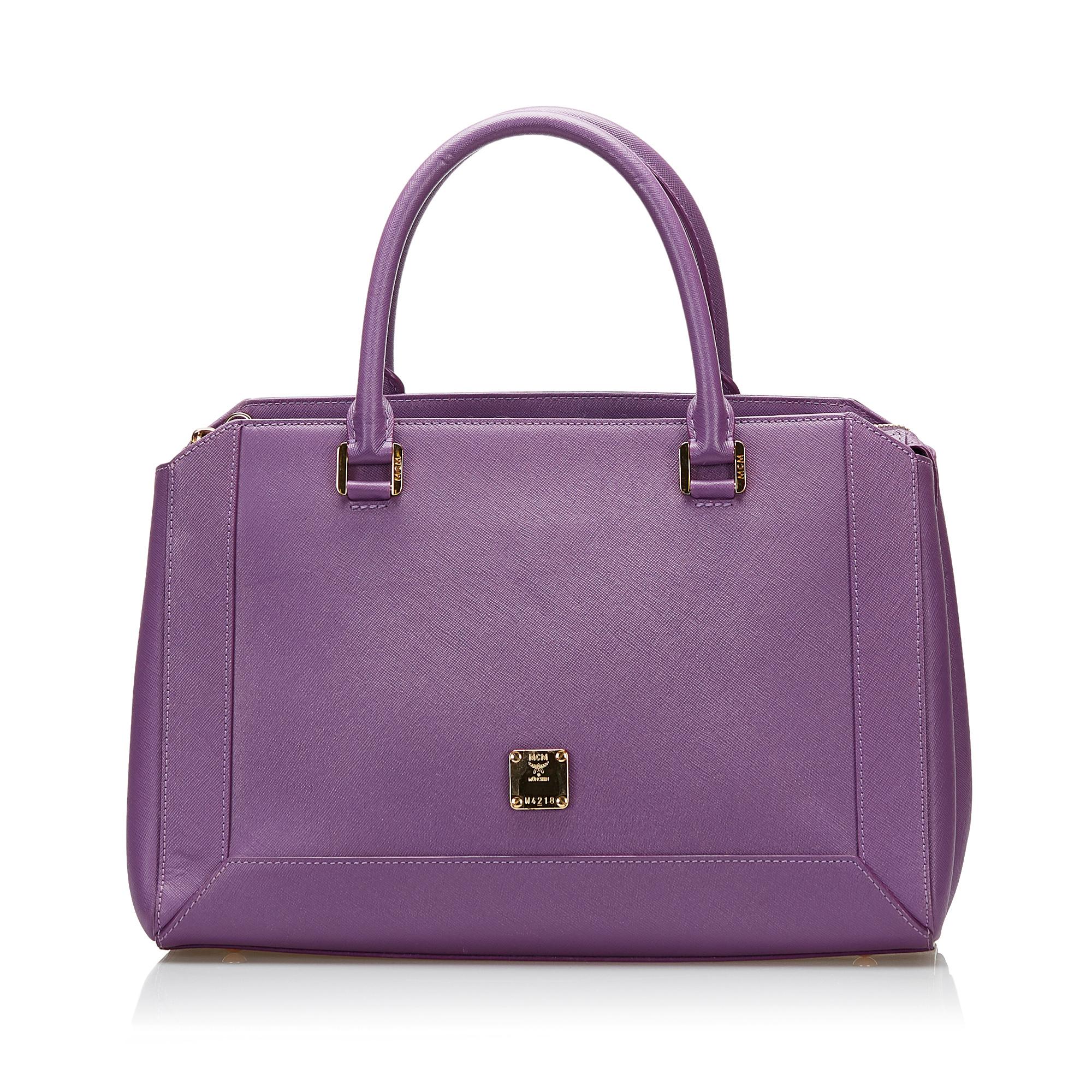 MCM Nuovo Leather Satchel (SHG-36666)