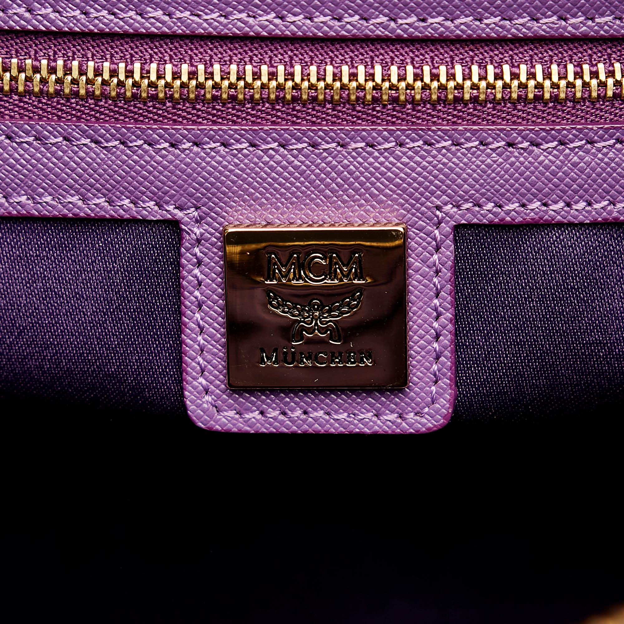 MCM Nuovo Leather Satchel (SHG-36666)