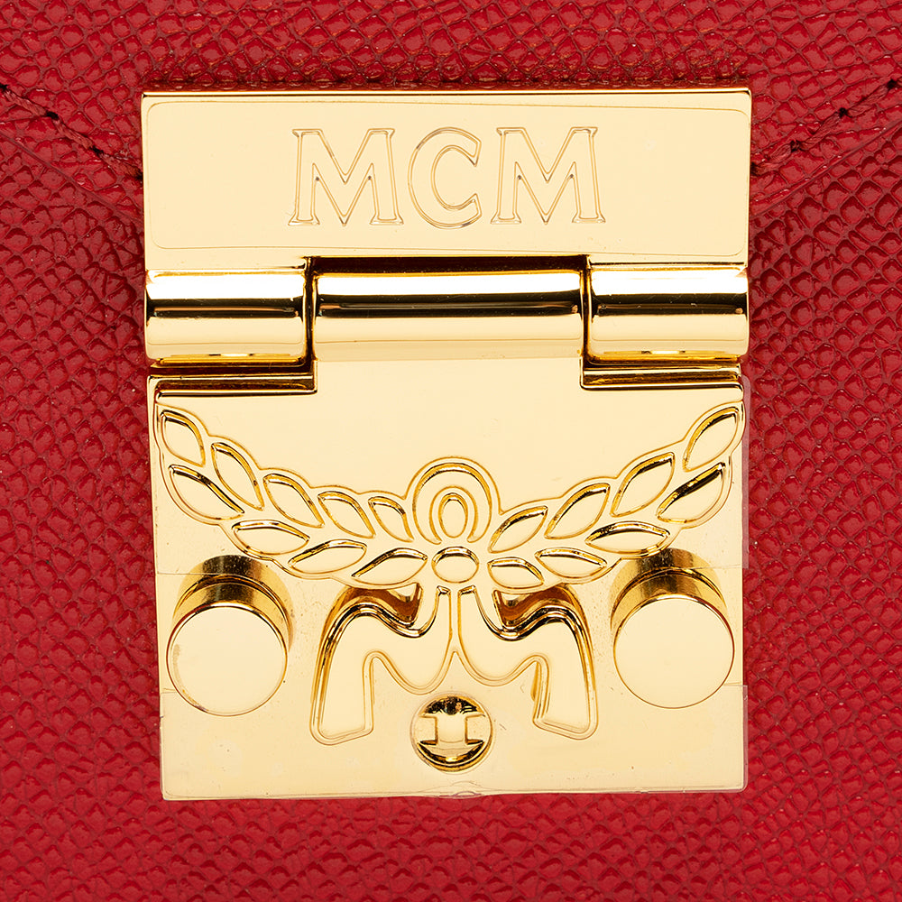 MCM Leather Park Avenue Patricia Crossbody Bag (SHF-21083)