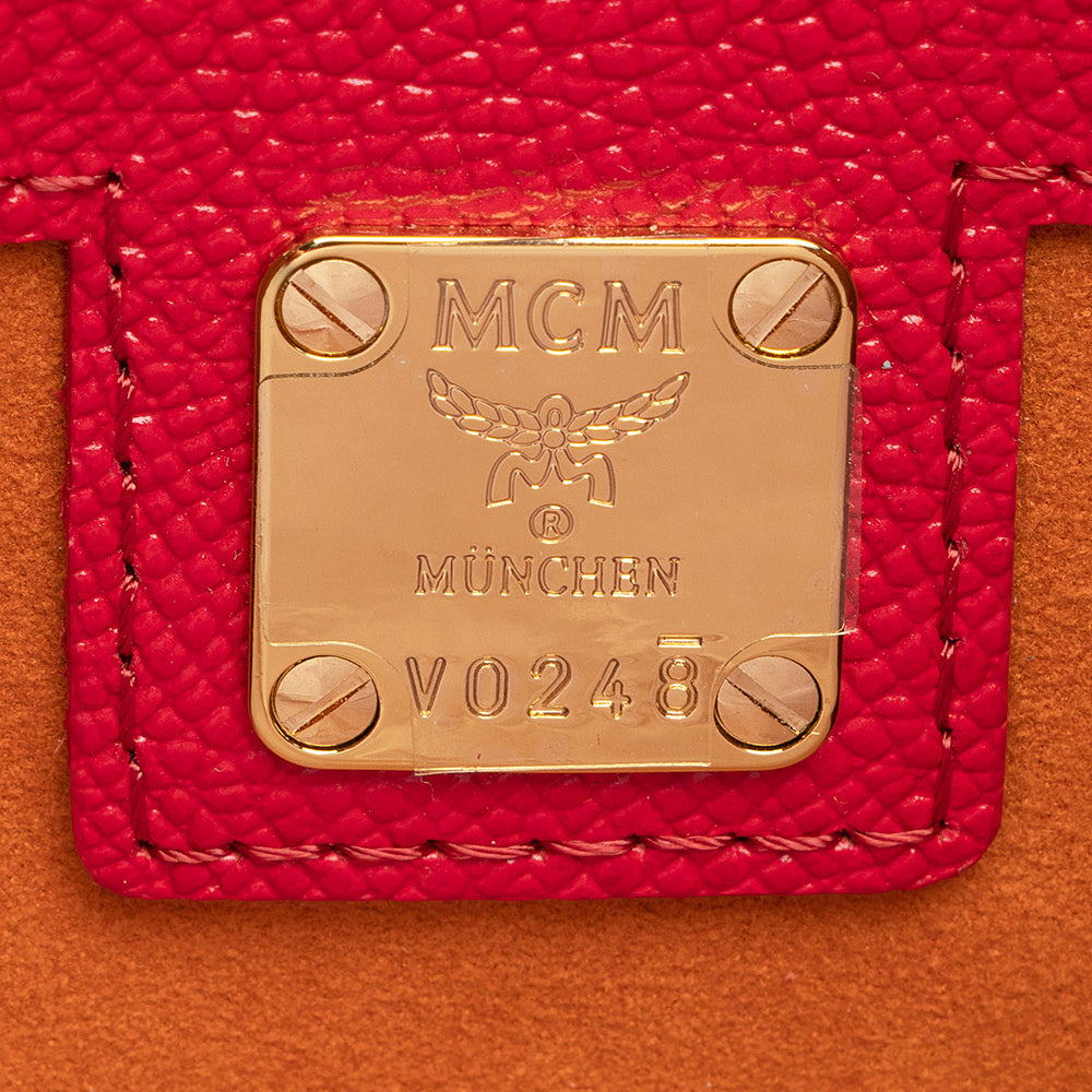 MCM Leather Park Avenue Patricia Crossbody Bag (SHF-21083)