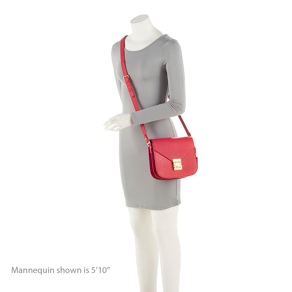 MCM Leather Park Avenue Patricia Crossbody Bag (SHF-21083)