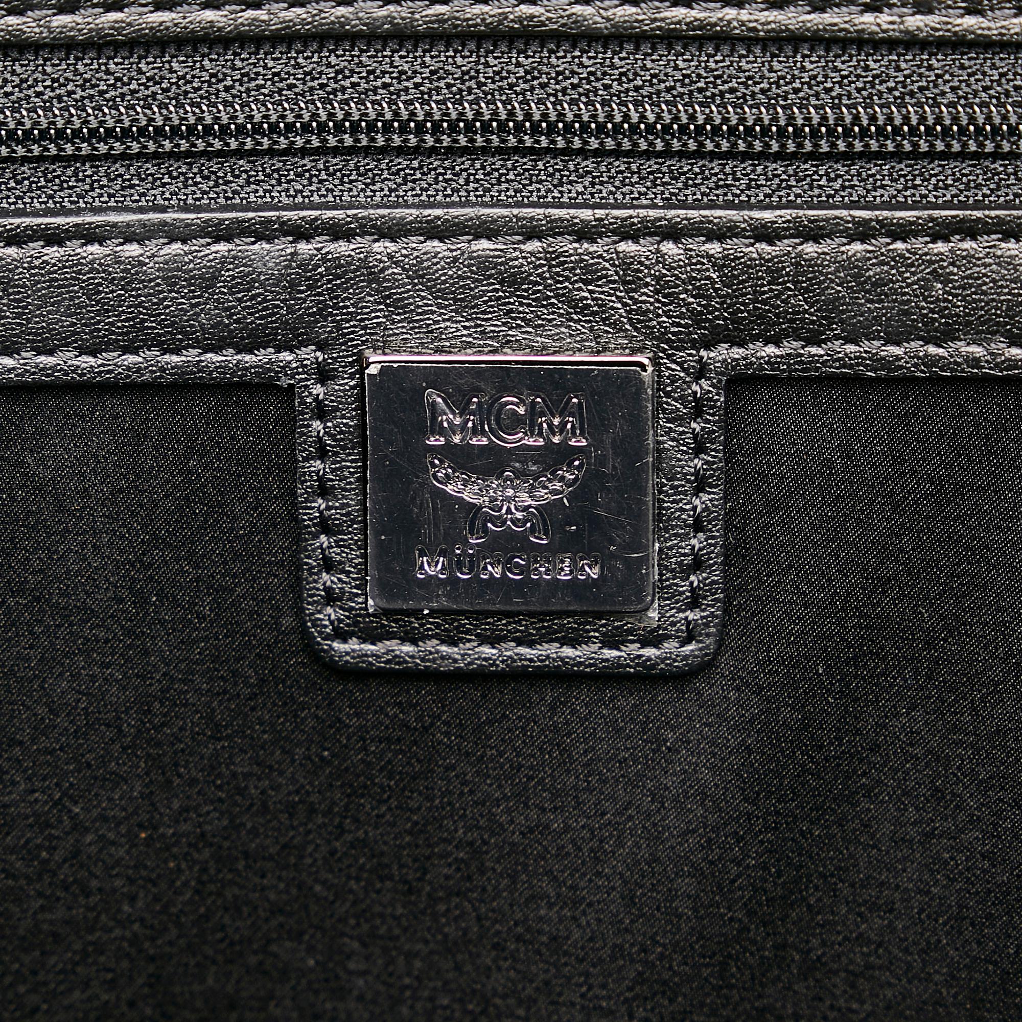 MCM Printed Leather Backpack (SHG-33232)