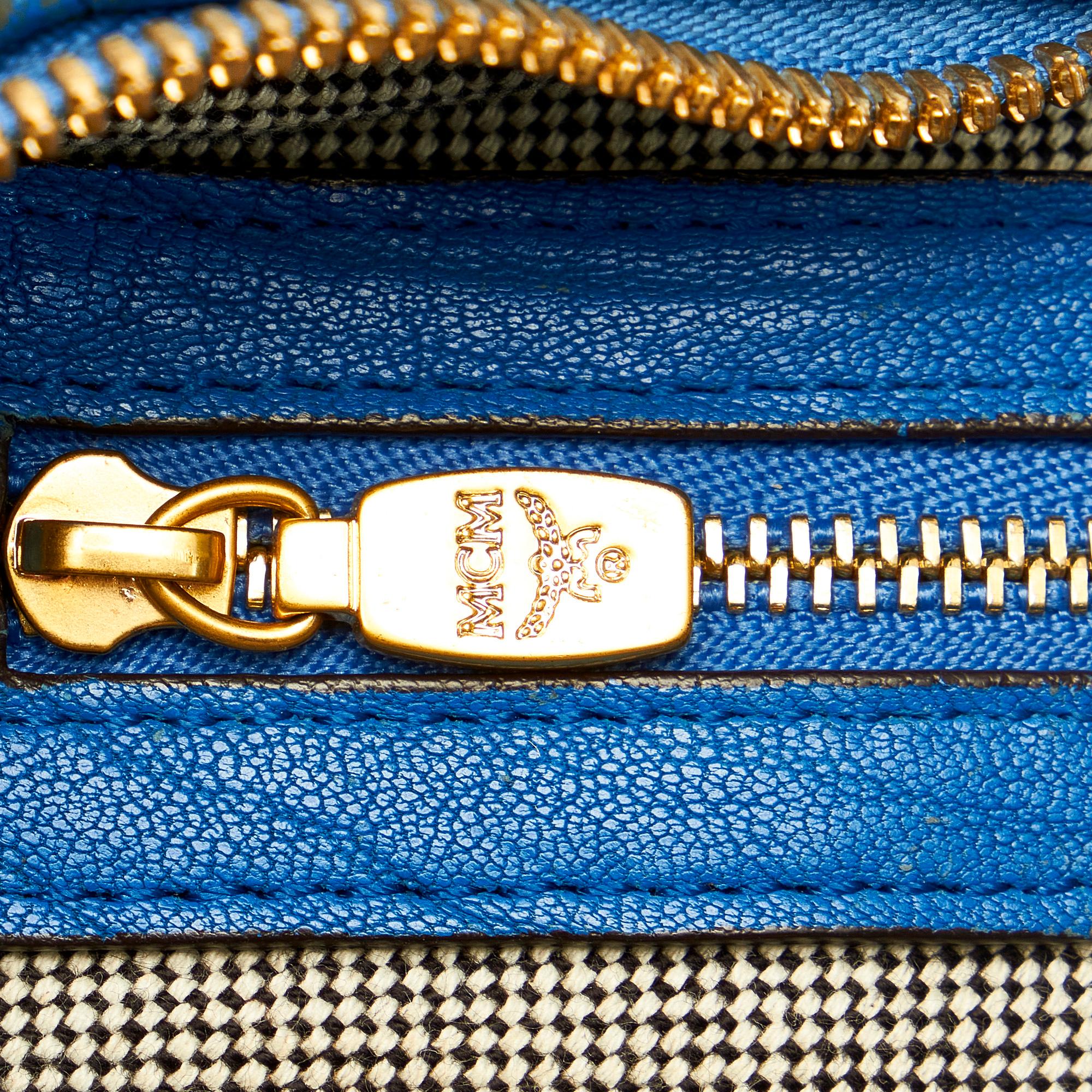 MCM Studded Leather Satchel (SHG-26922)