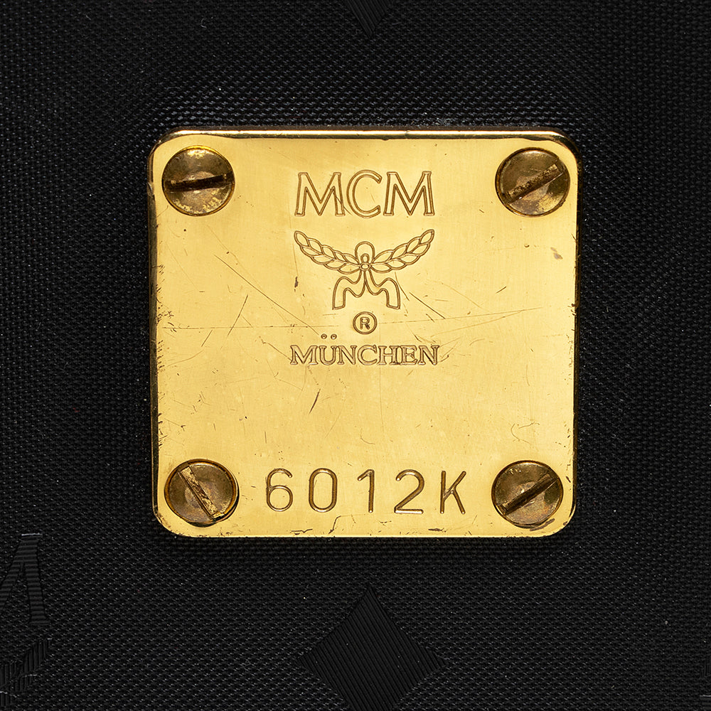 MCM VIntage Nylon Cosmetic Pouch (SHF-18665)