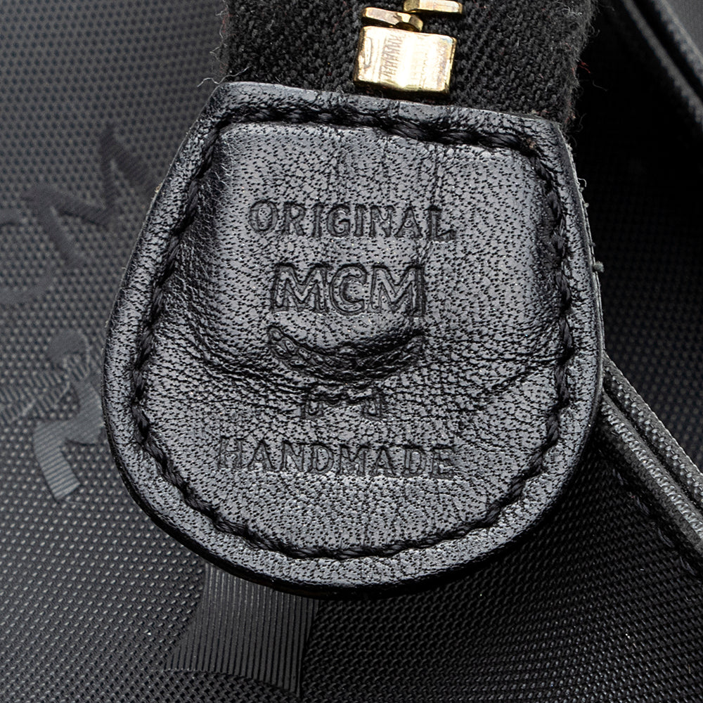 MCM VIntage Nylon Cosmetic Pouch (SHF-18665)