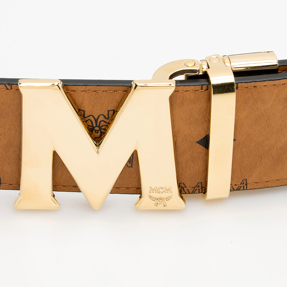 MCM Viestos Claus M Reversible Belt - Size 45 / 114 (SHF-21443)