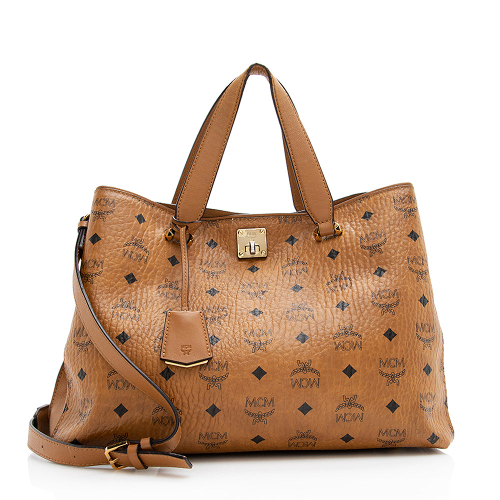 MCM Visetos Essential Large Tote (SHF-18800)