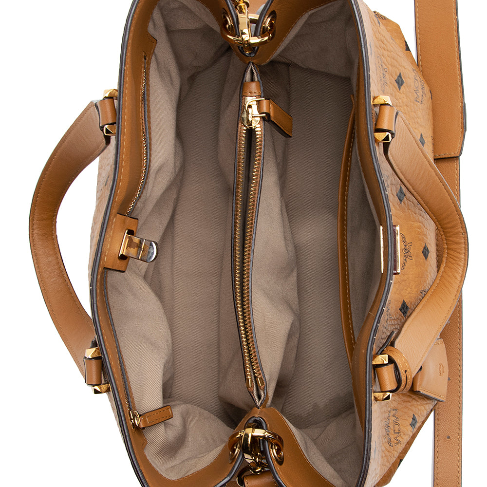 MCM Visetos Essential Large Tote (SHF-18800)