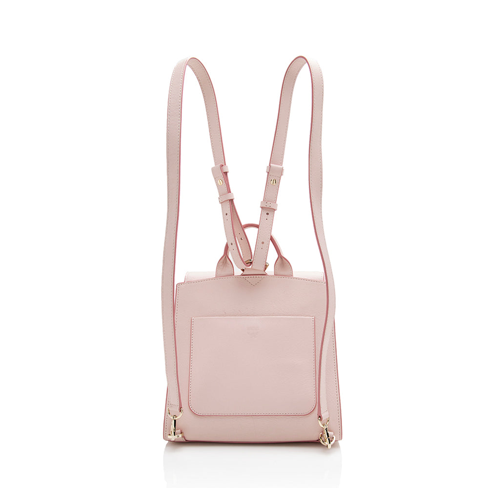 MCM Visetos Essential Original Small Backpack (SHF-17291)