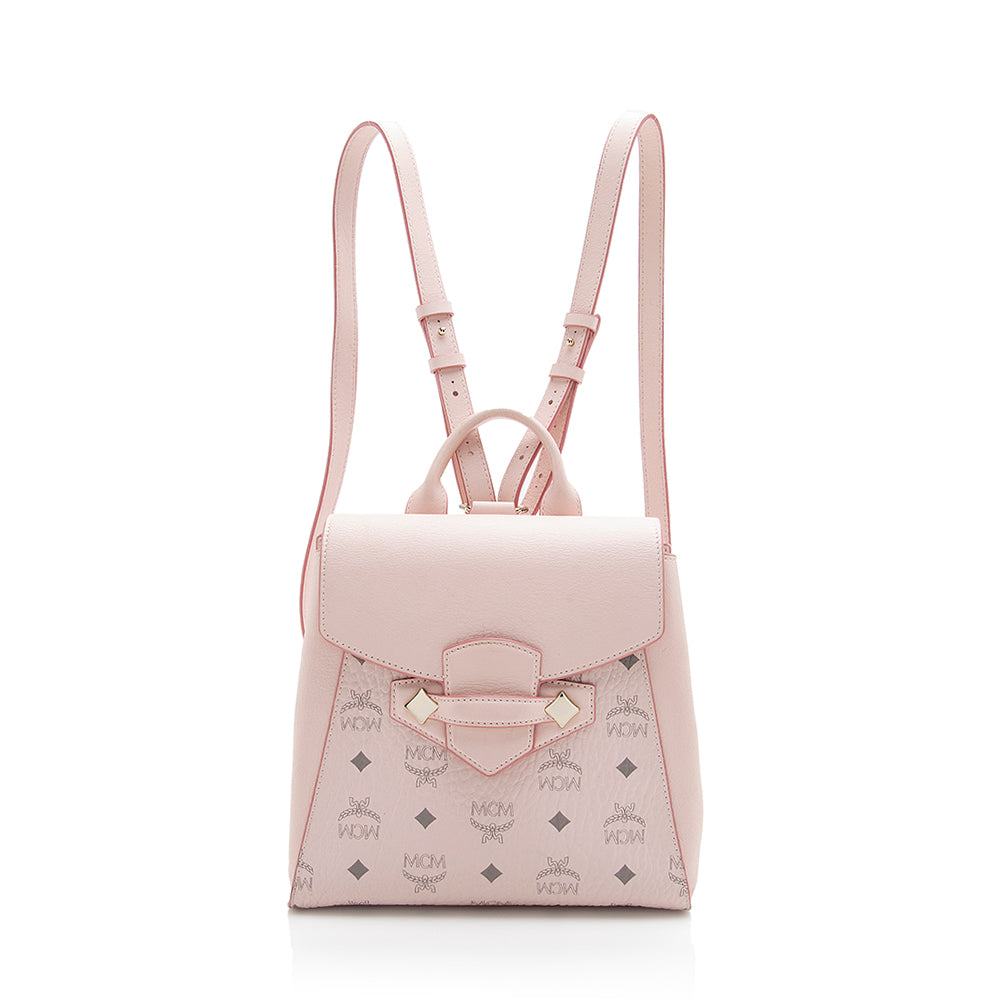 MCM Visetos Essential Original Small Backpack (SHF-17291)